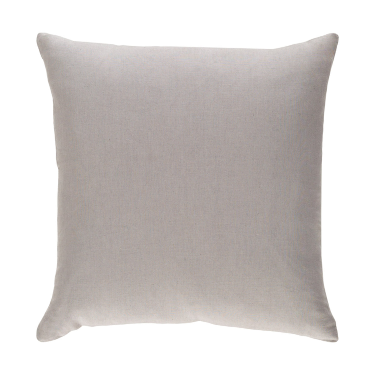 Ethiopia 18 X 18 inch Light Gray Pillow Cover, Square