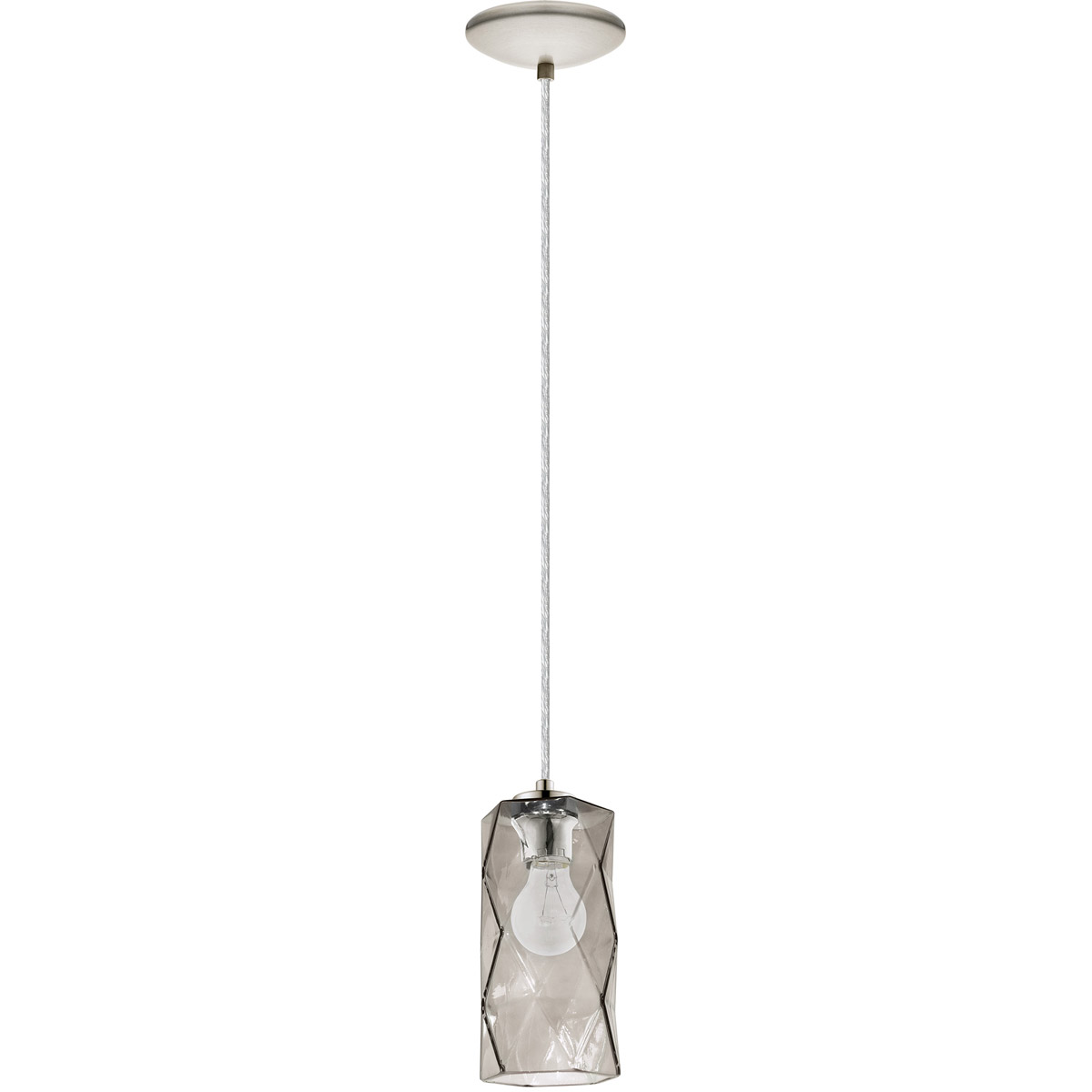 Estevau 1 Light 4.96 inch Satin Nickel Mini Pendant Ceiling Light
