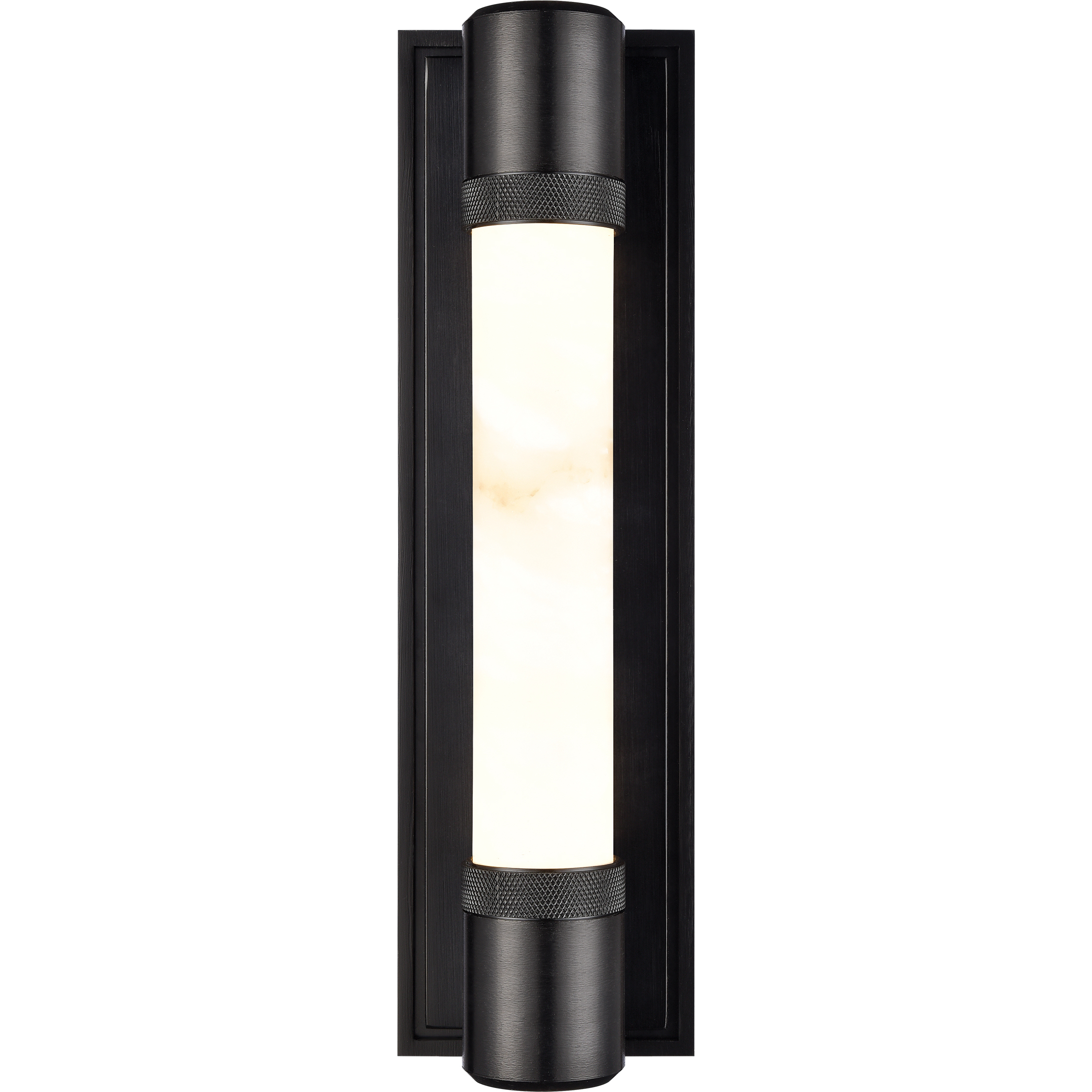 Zigrina 2 Light 5.25 inch Satin Brushed Black Wall Sconce Wall Light