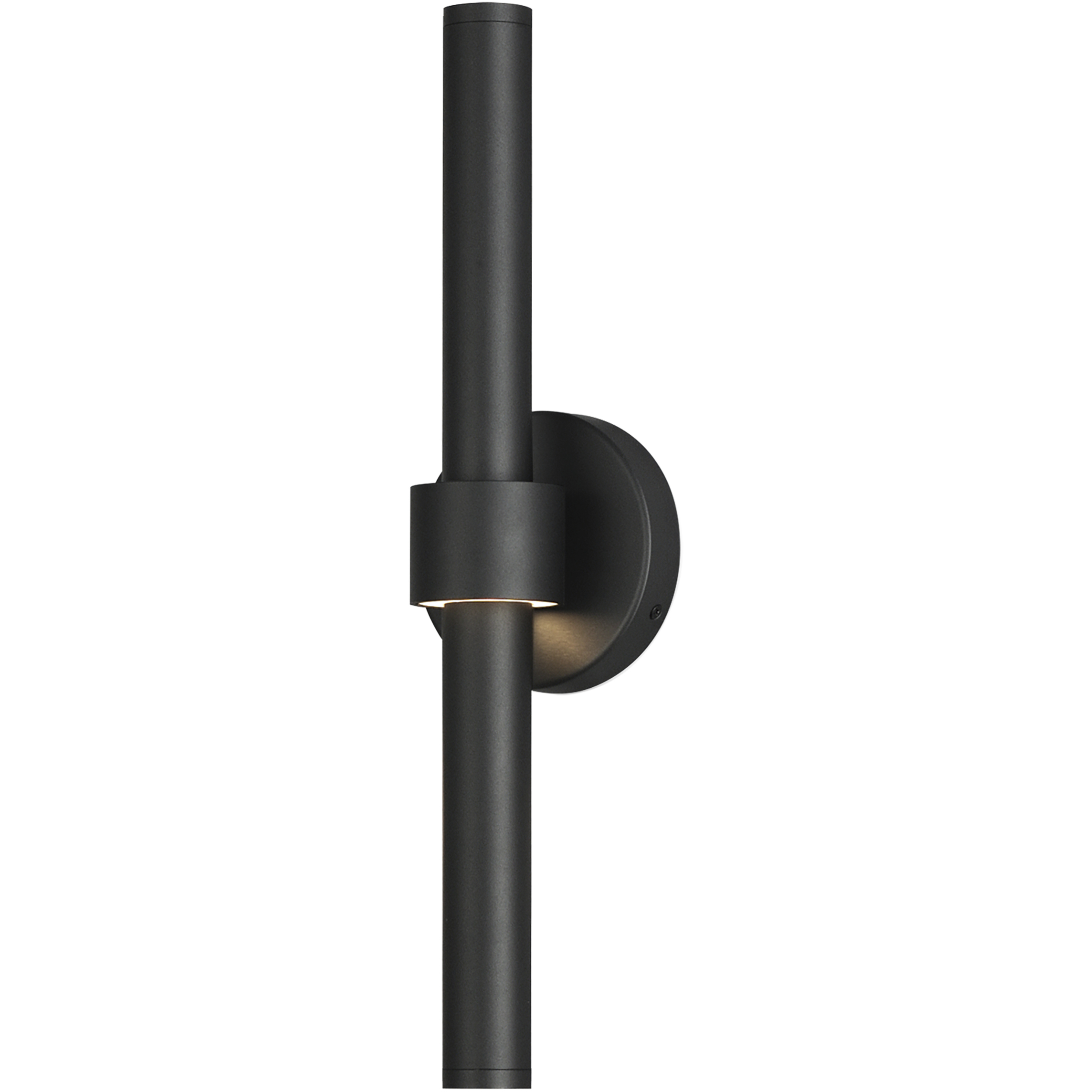 Reveal Outdoor LED 20 inch Black Outdoor Wall Mount