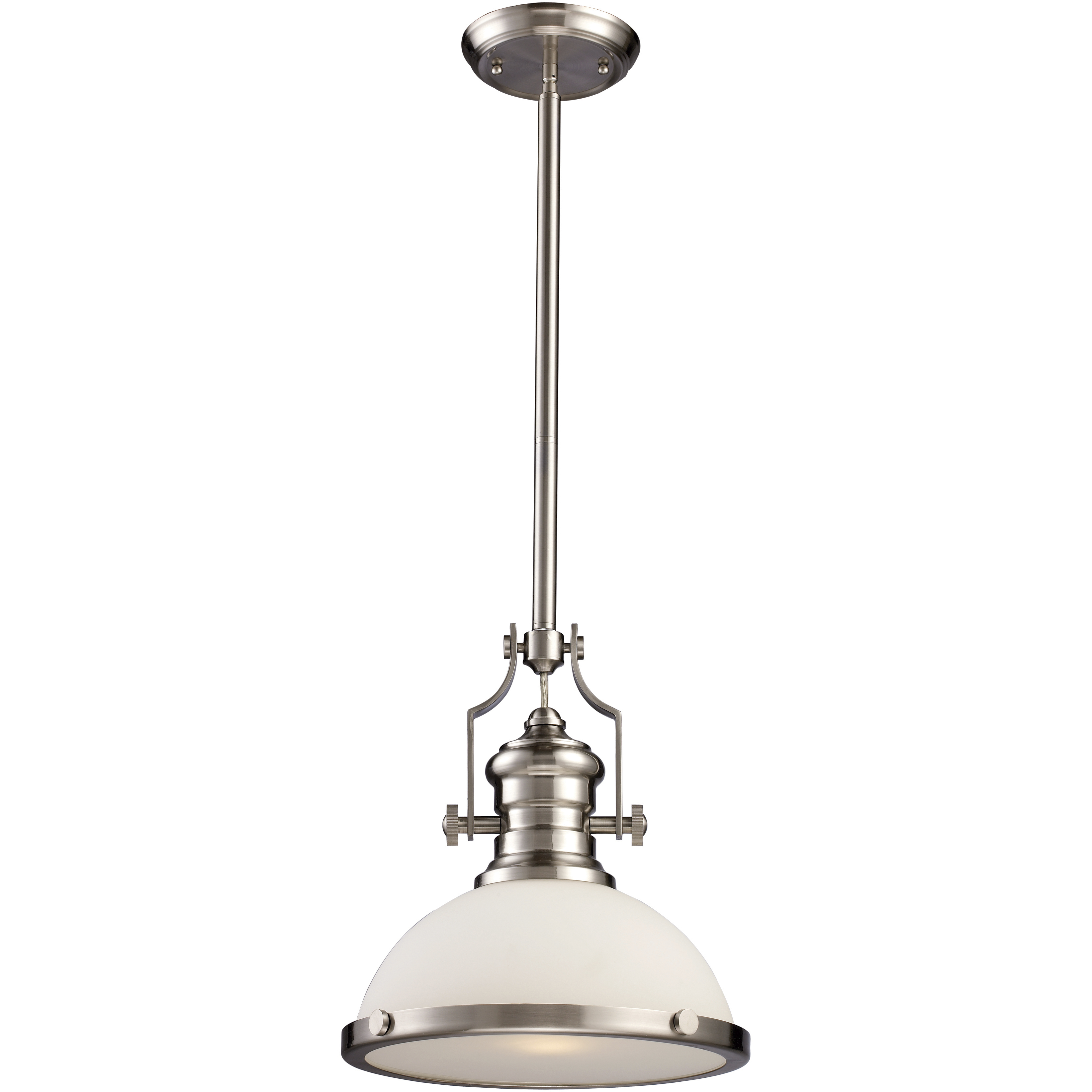 Chadwick 1 Light 13 inch Satin Nickel Pendant Ceiling Light