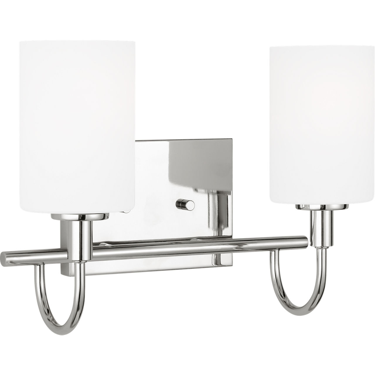 Oak Moore 2 Light 13.88 inch Chrome Bath Vanity Wall Light