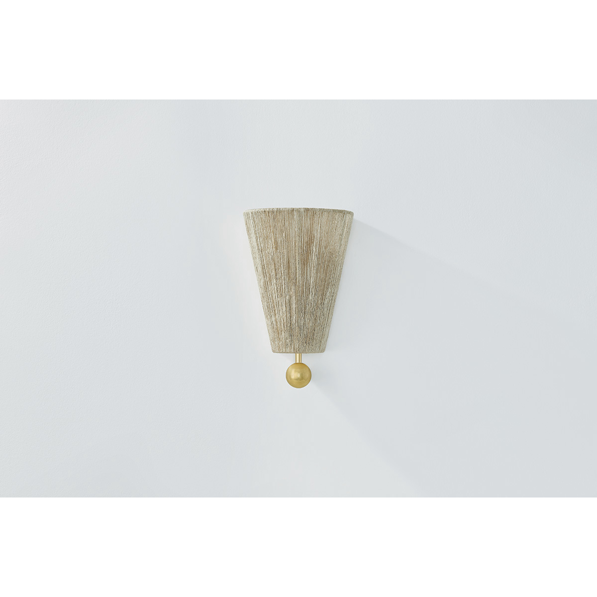Song 1 Light 8.25 inch Aged Brass Wall Sconce Wall Light