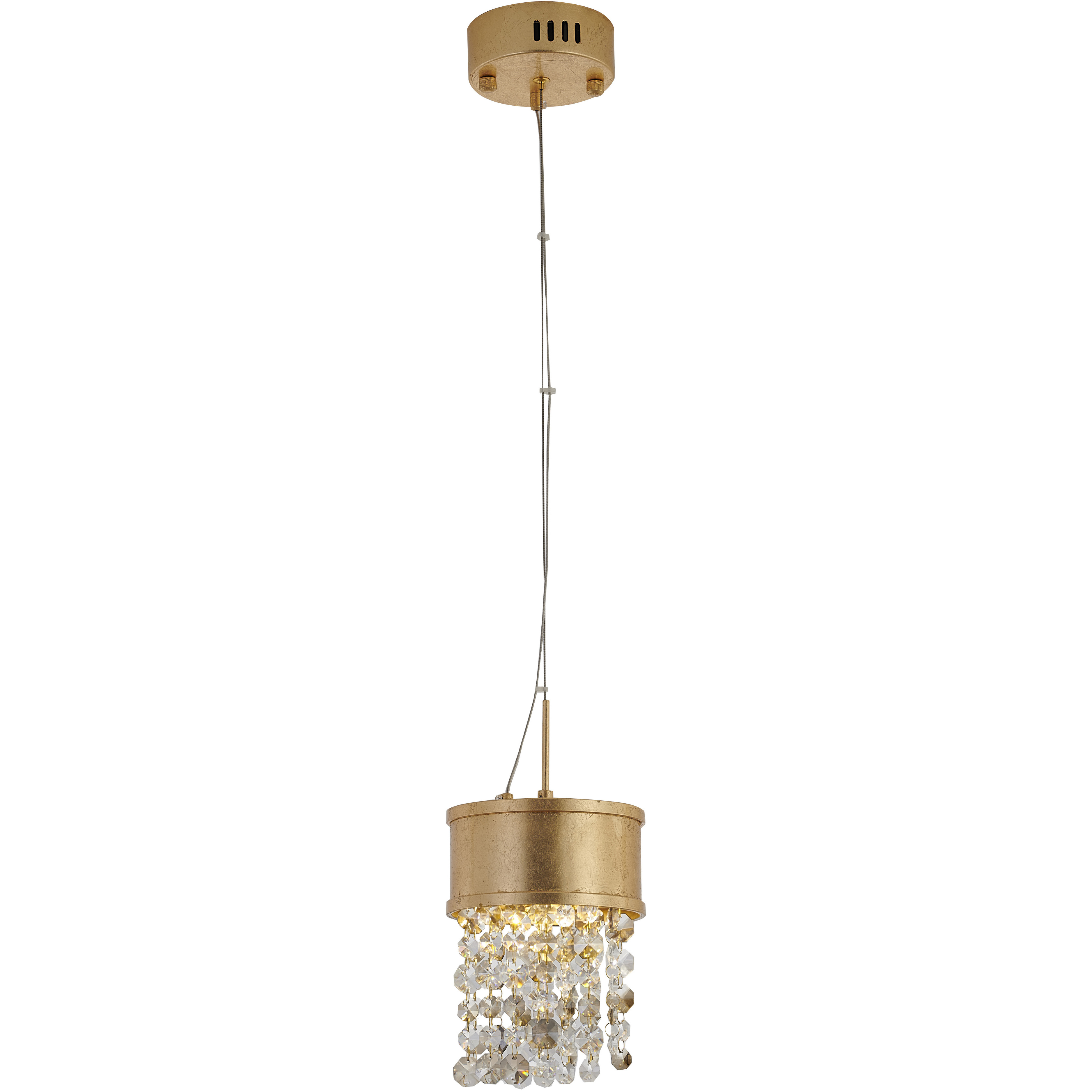 Canada LED 5.9 inch Gold Pendant Ceiling Light