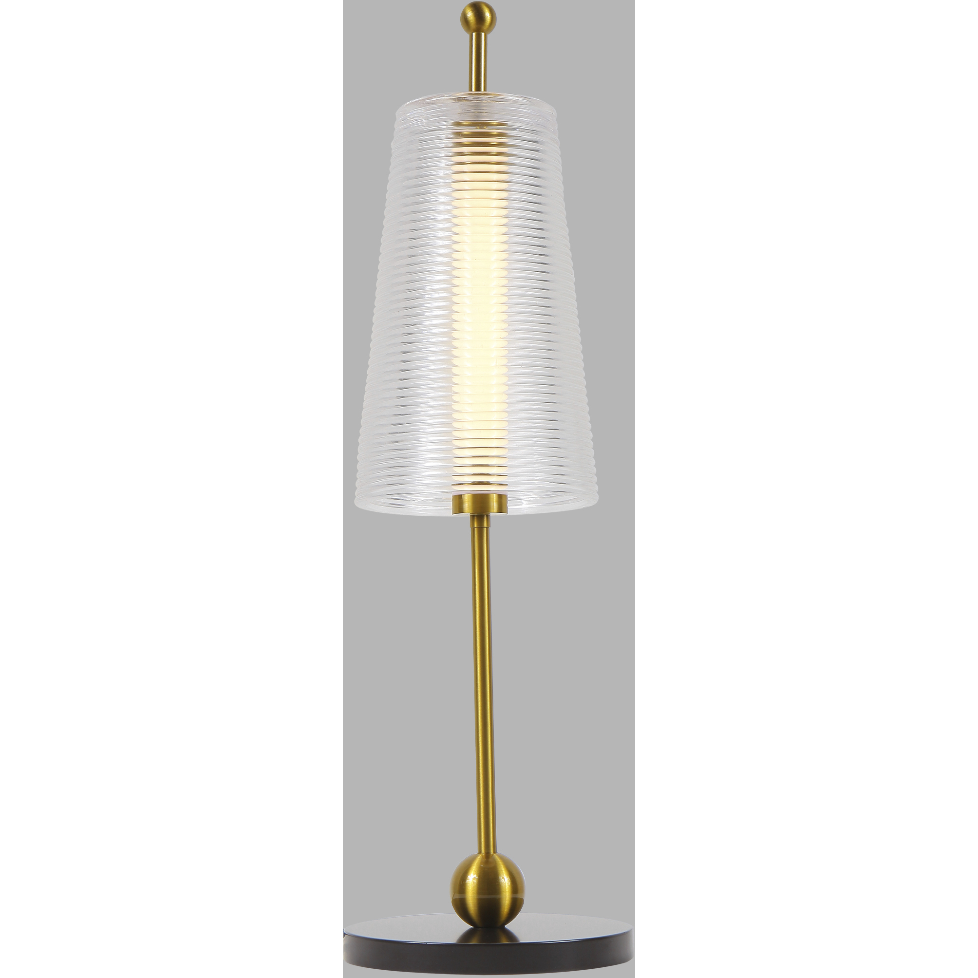 Artisan Collection/TOSCANA Series 20 inch 11 watt Antique Brass Table Lamp Portable Light