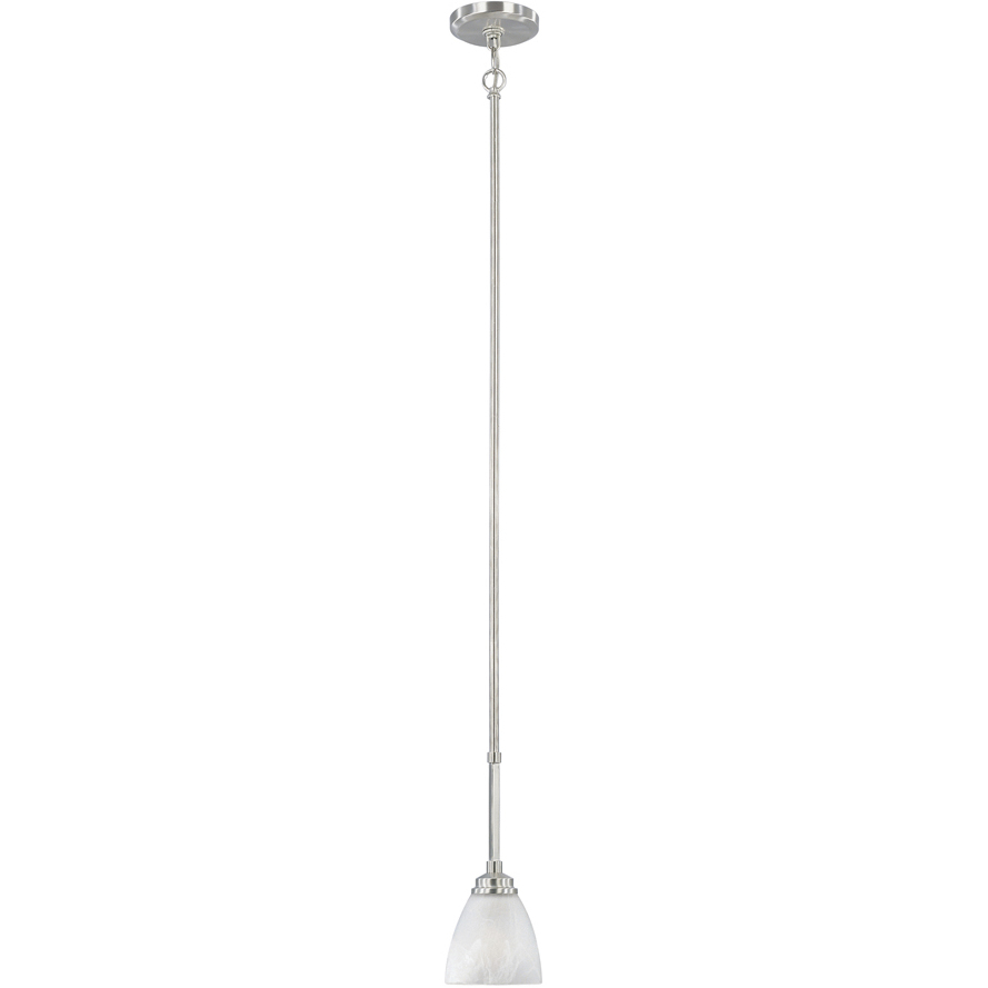 Tackwood 1 Light 5 inch Satin Platinum Mini Pendant Ceiling Light