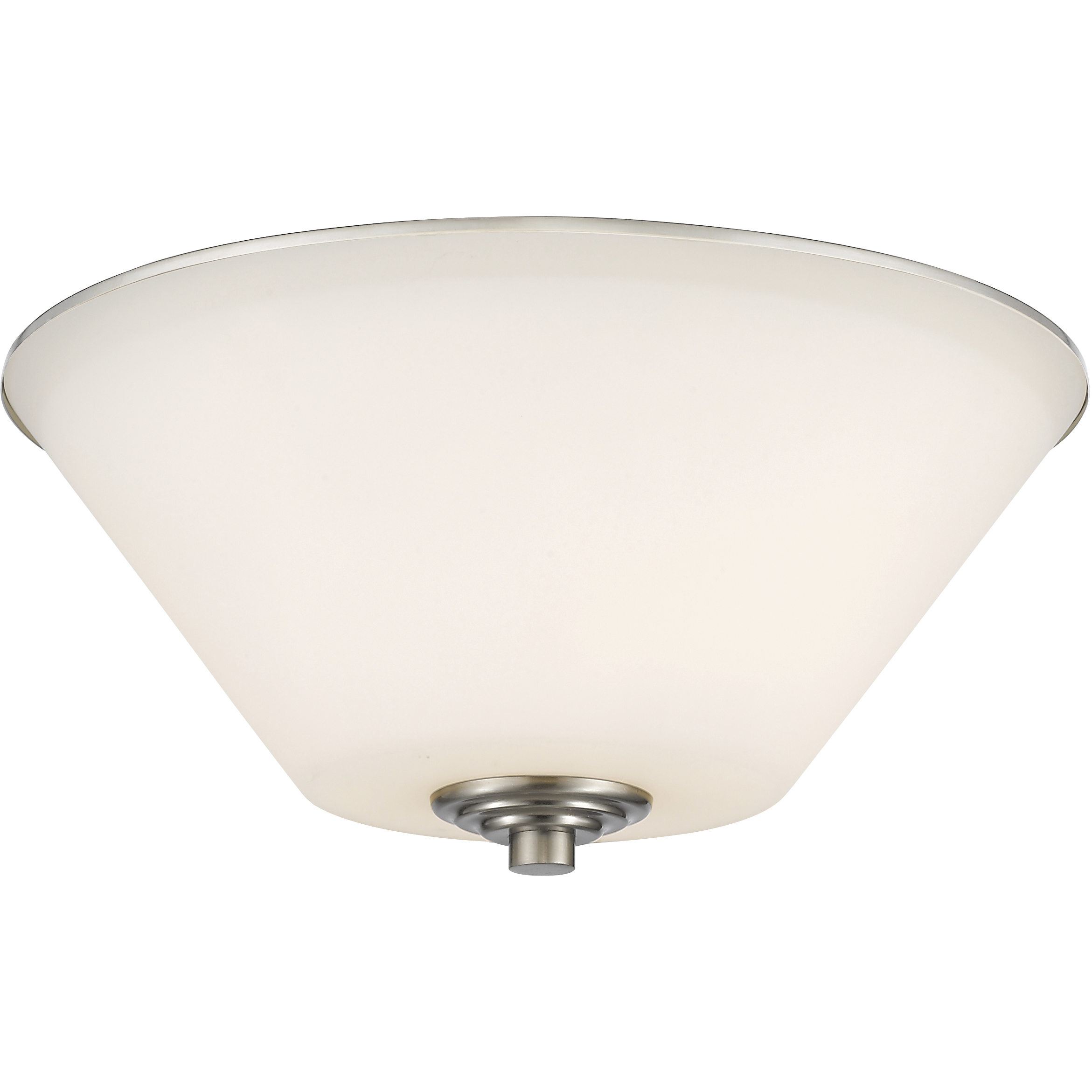 Jarra 2 Light 13 inch Brushed Nickel Flush Mount Ceiling Light