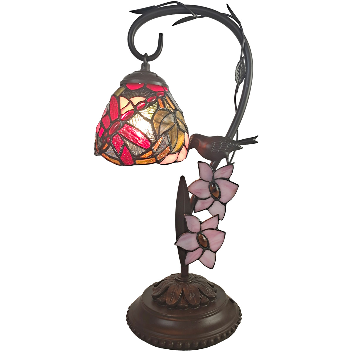 Cypress Bird 17 inch 25.00 watt Antique Bronze Accent Lamp Portable Light