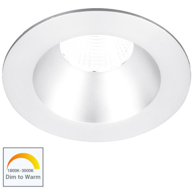 WAC Lighting R3BRD-SWD-WT Ocularc LED White Recessed Lighting in Spot ...