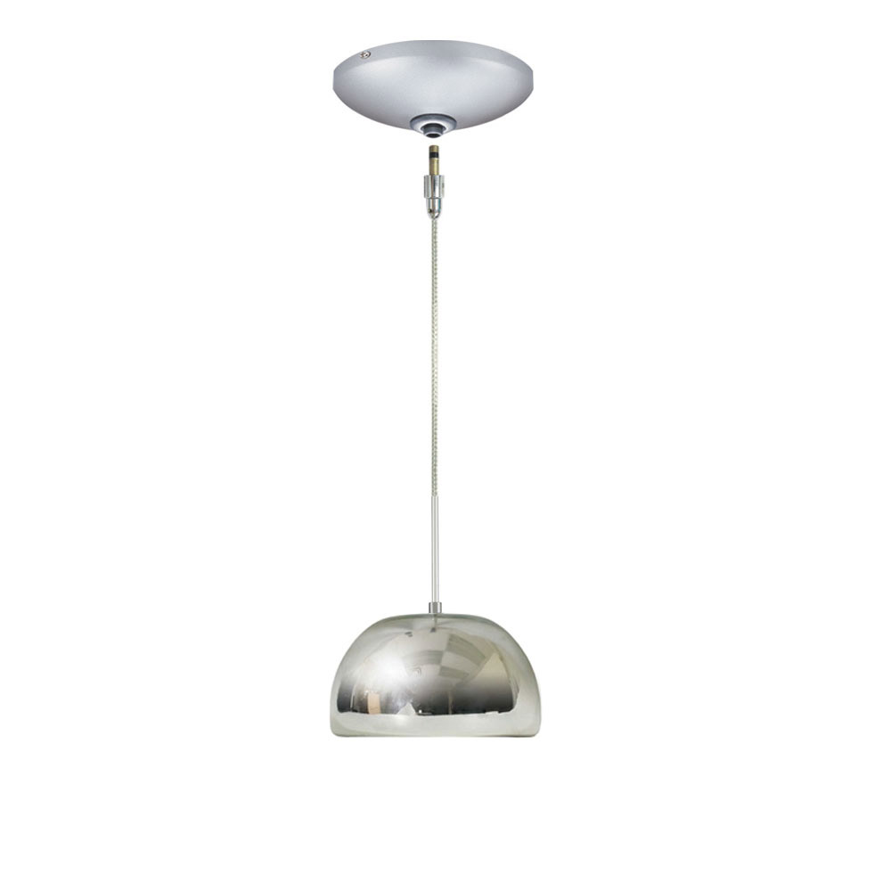 Envisage Vi 1 Light 10 inch Satin Nickel Mini Pendant Ceiling Light in Chrome