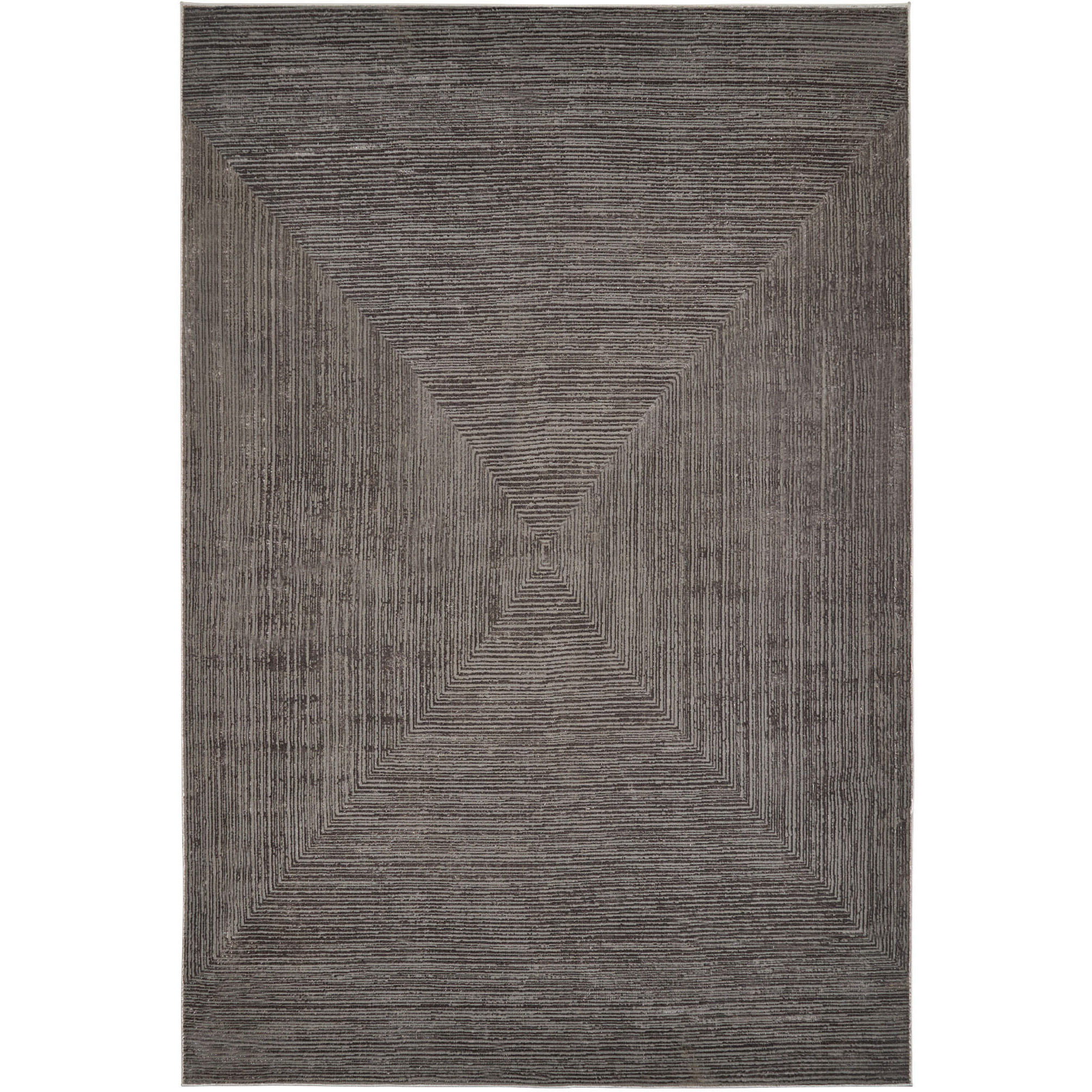 Livenza 130 X 94 inch Dark Grey Rug in 8 x 11