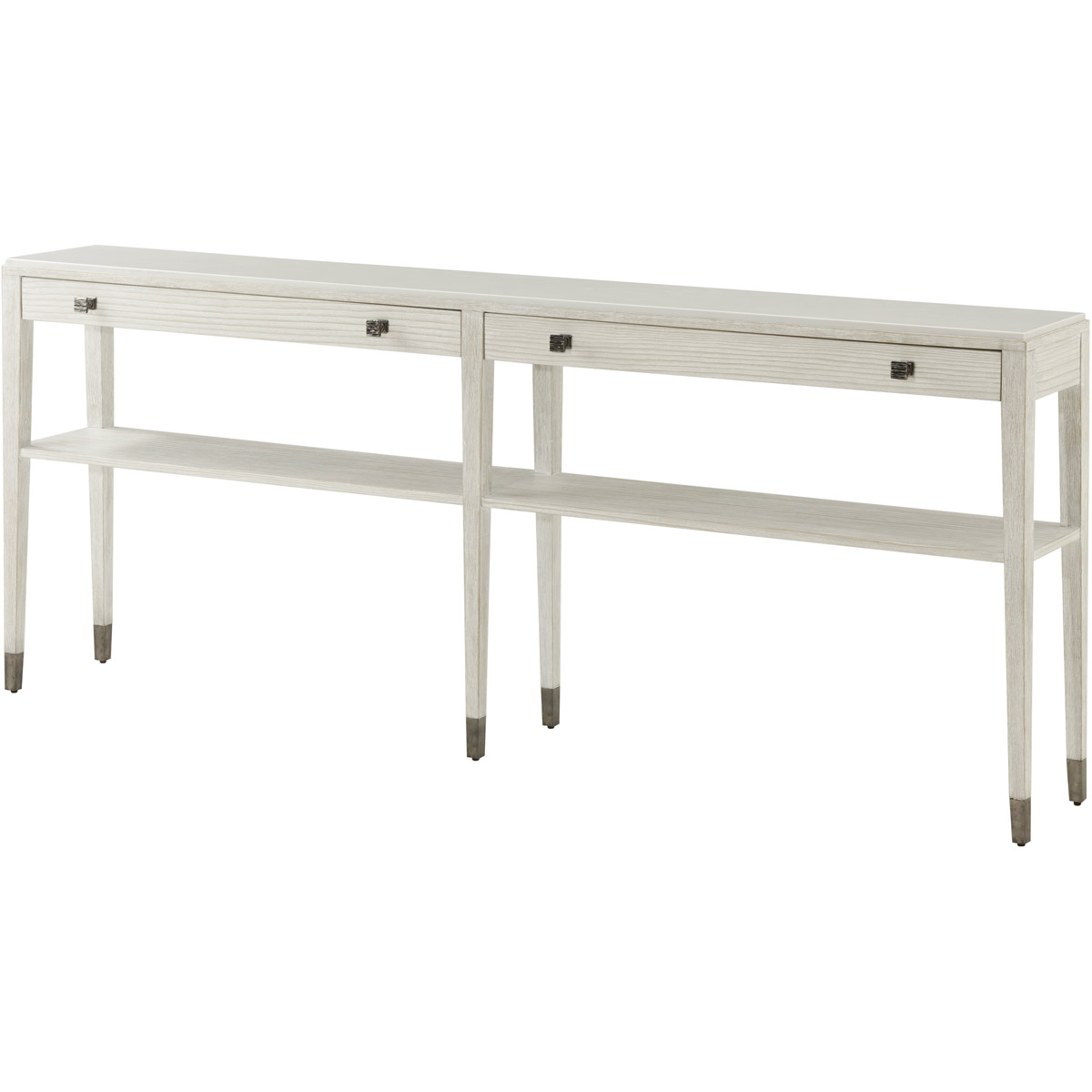 Breeze 84 X 12 inch Sea Salt with Dark Sterling Console
