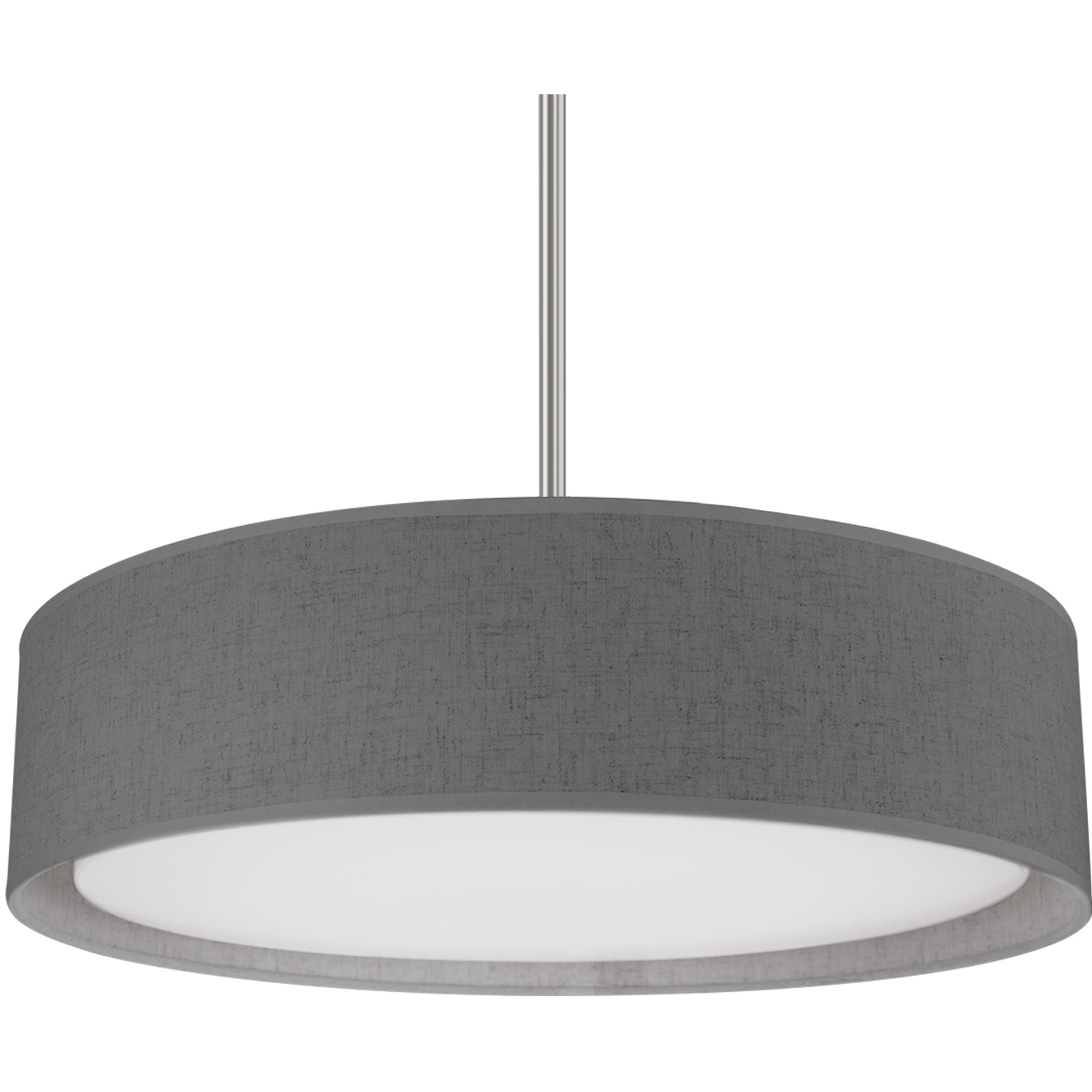 Dalton LED 20 inch Gray Pendant Ceiling Light in Five Color Temperatures