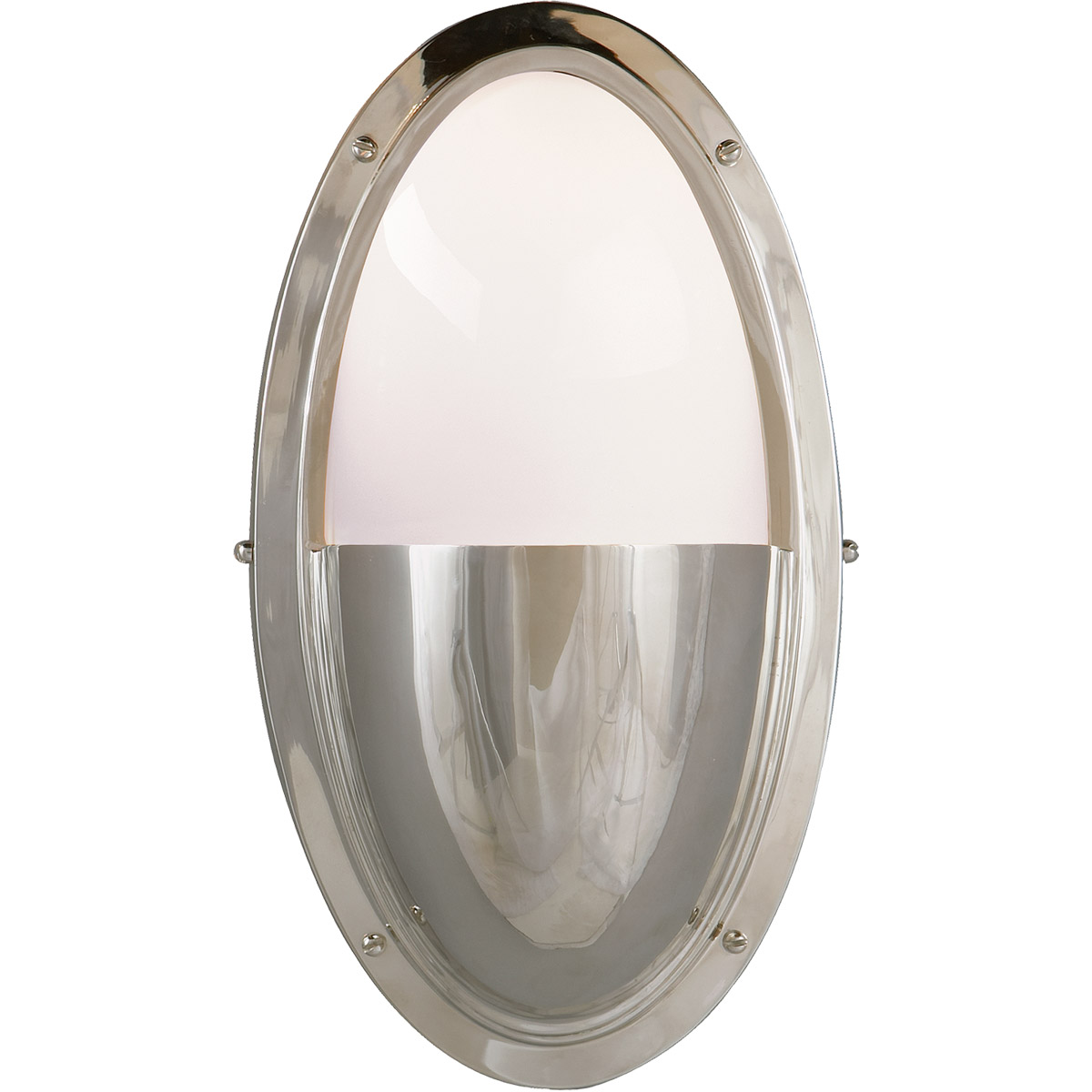 Thomas O'Brien Pelham 1 Light 6.25 inch Polished Nickel Bath Light Wall Light