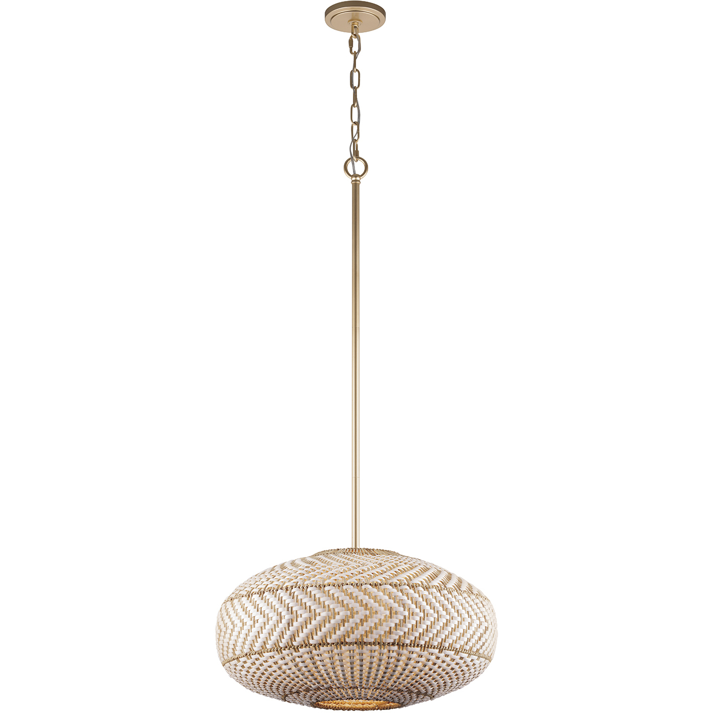 Zanzibar 4 Light 22 inch Soft Gold Pendant Ceiling Light