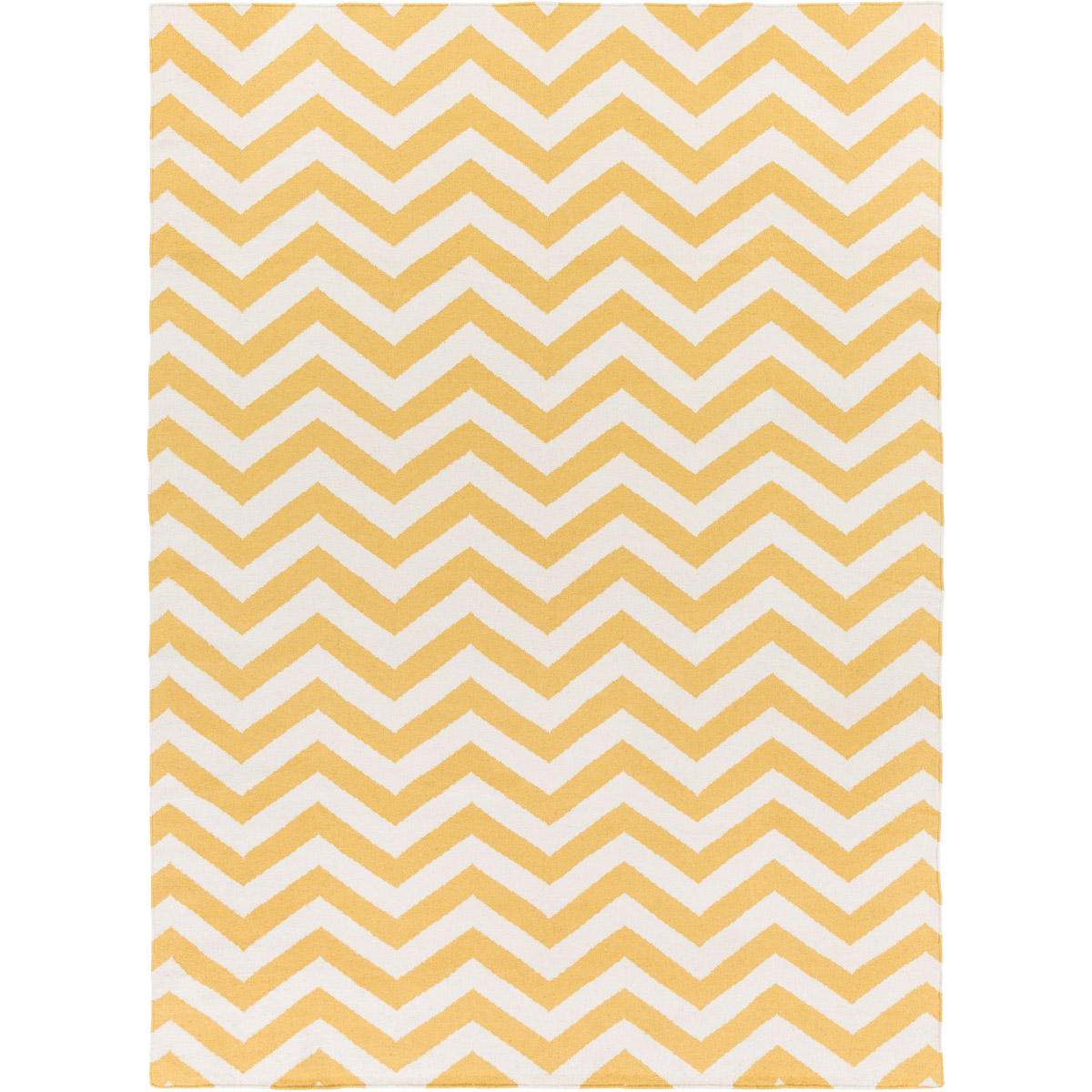 Frontier 156 X 108 inch Mustard, Ivory Rug