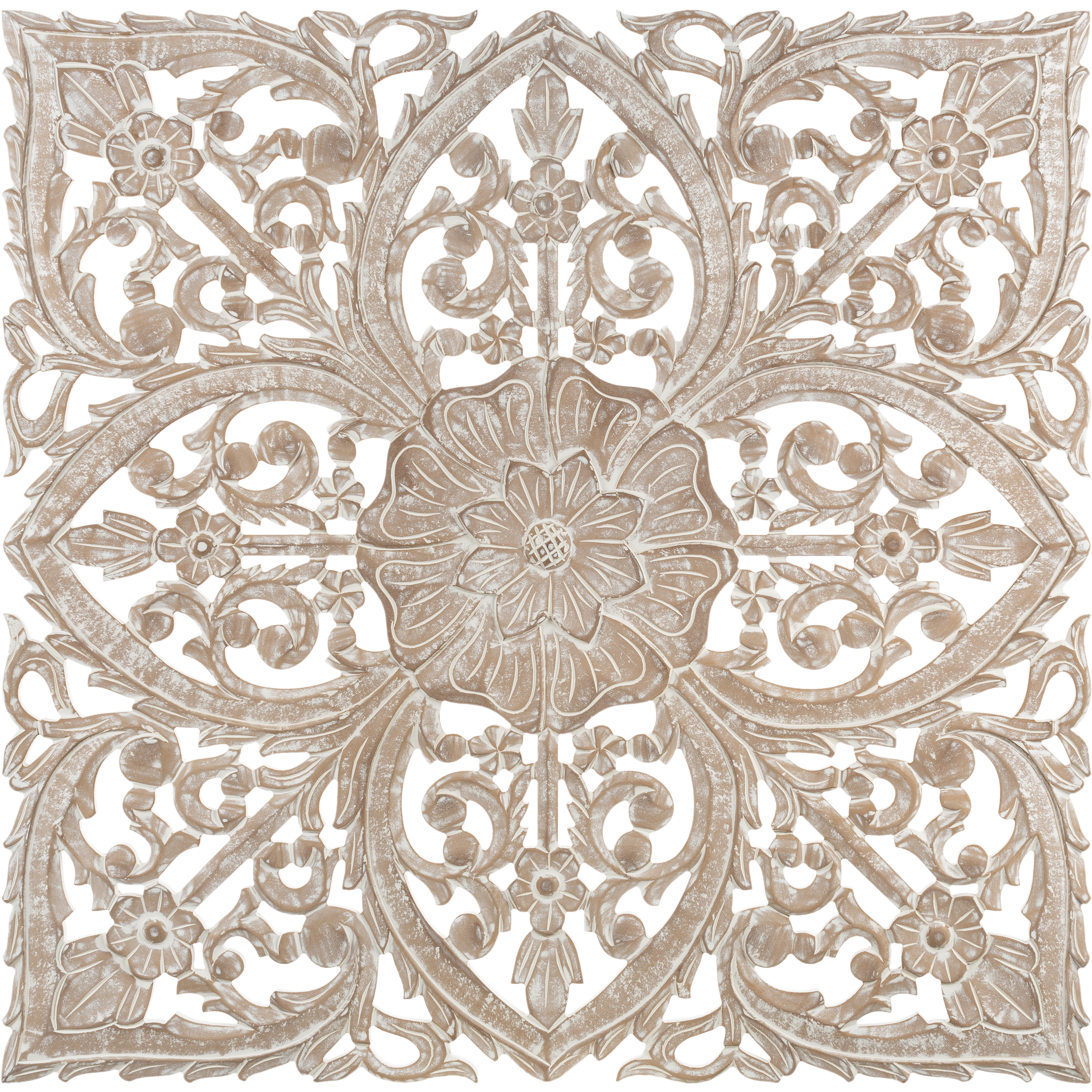 Mehr Taupe Wall Art, Square