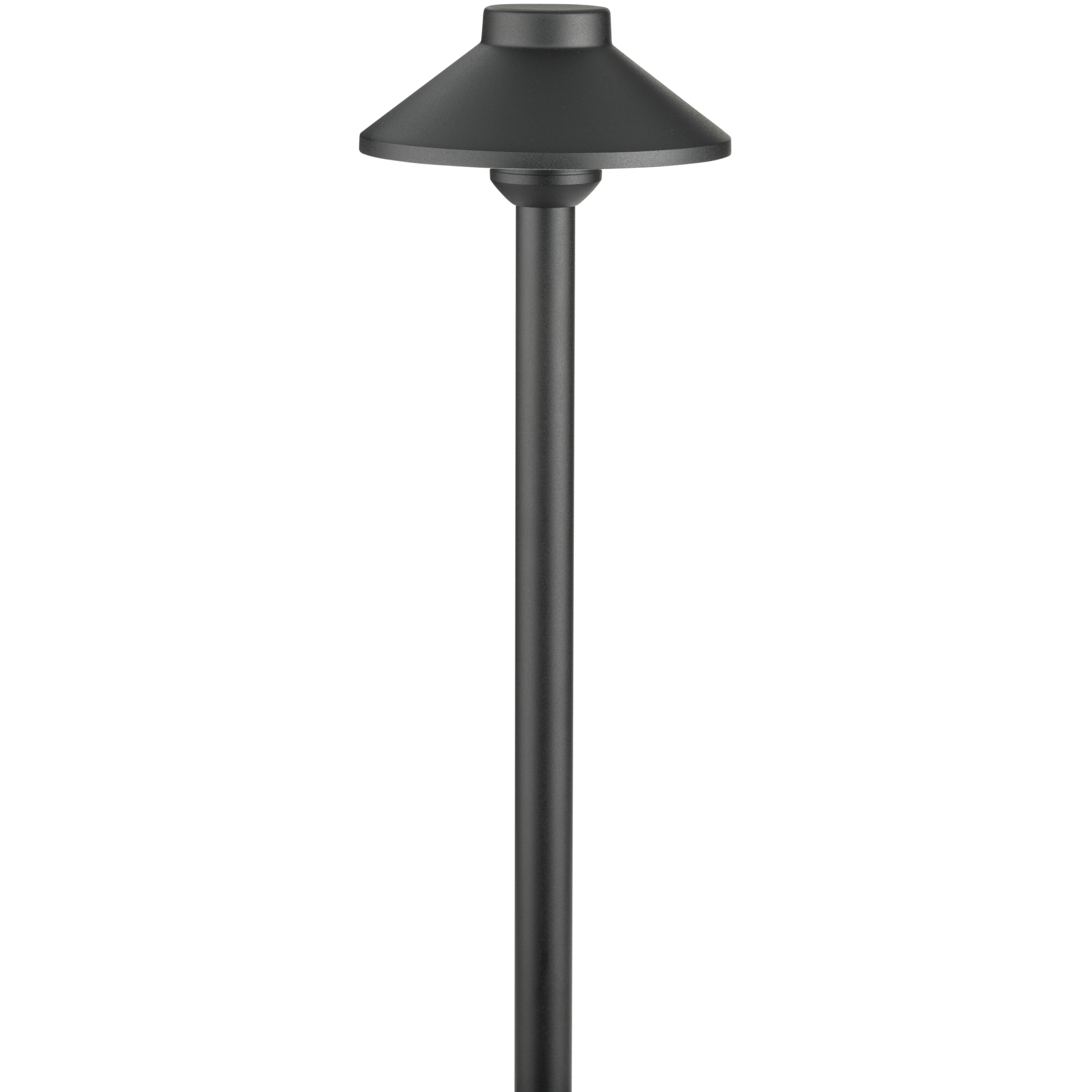 Independence 12 AC 5 watt Black Brass Stepped Dome Path Light