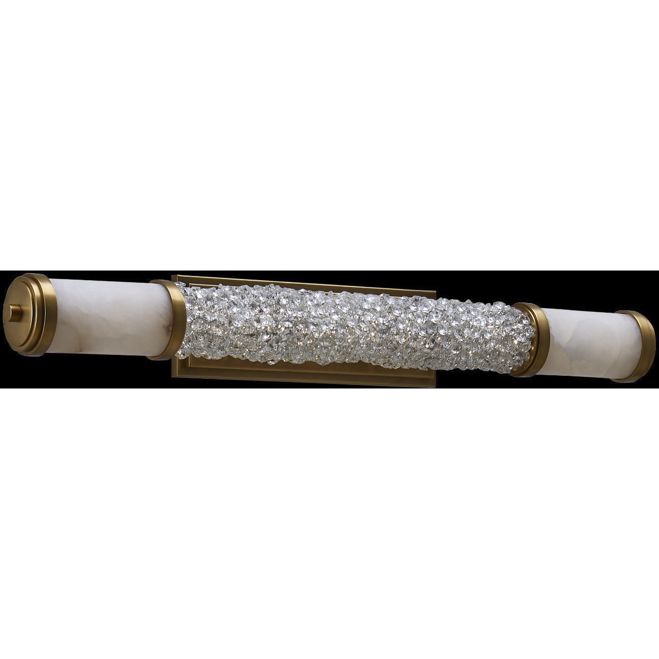 Tubo Wall Sconce Wall Light in True Brass