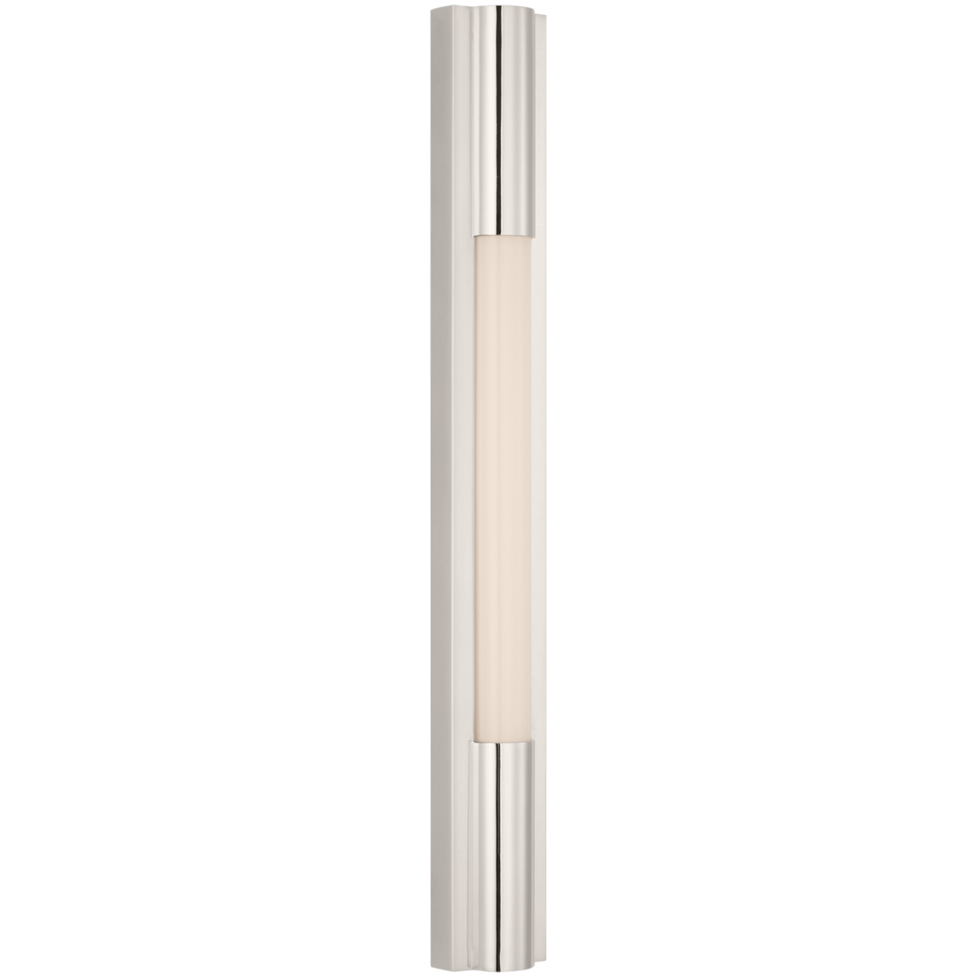 Ian K. Fowler Ellington LED 3 inch Polished Nickel Slimline Bath Light Wall Light