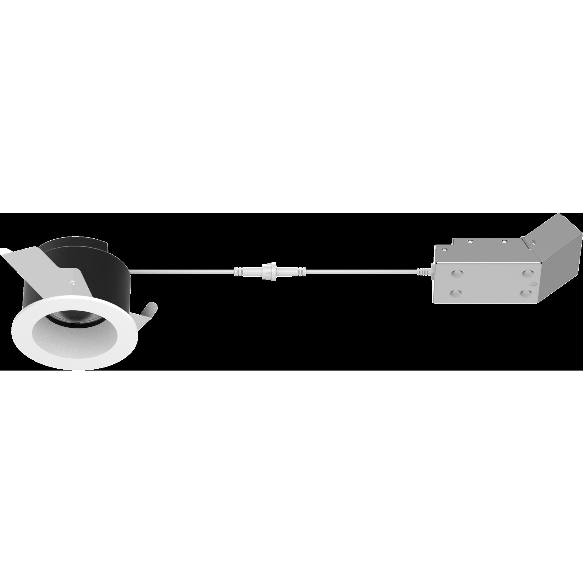 Forme Integrated LED Semi Gloss White Downlight