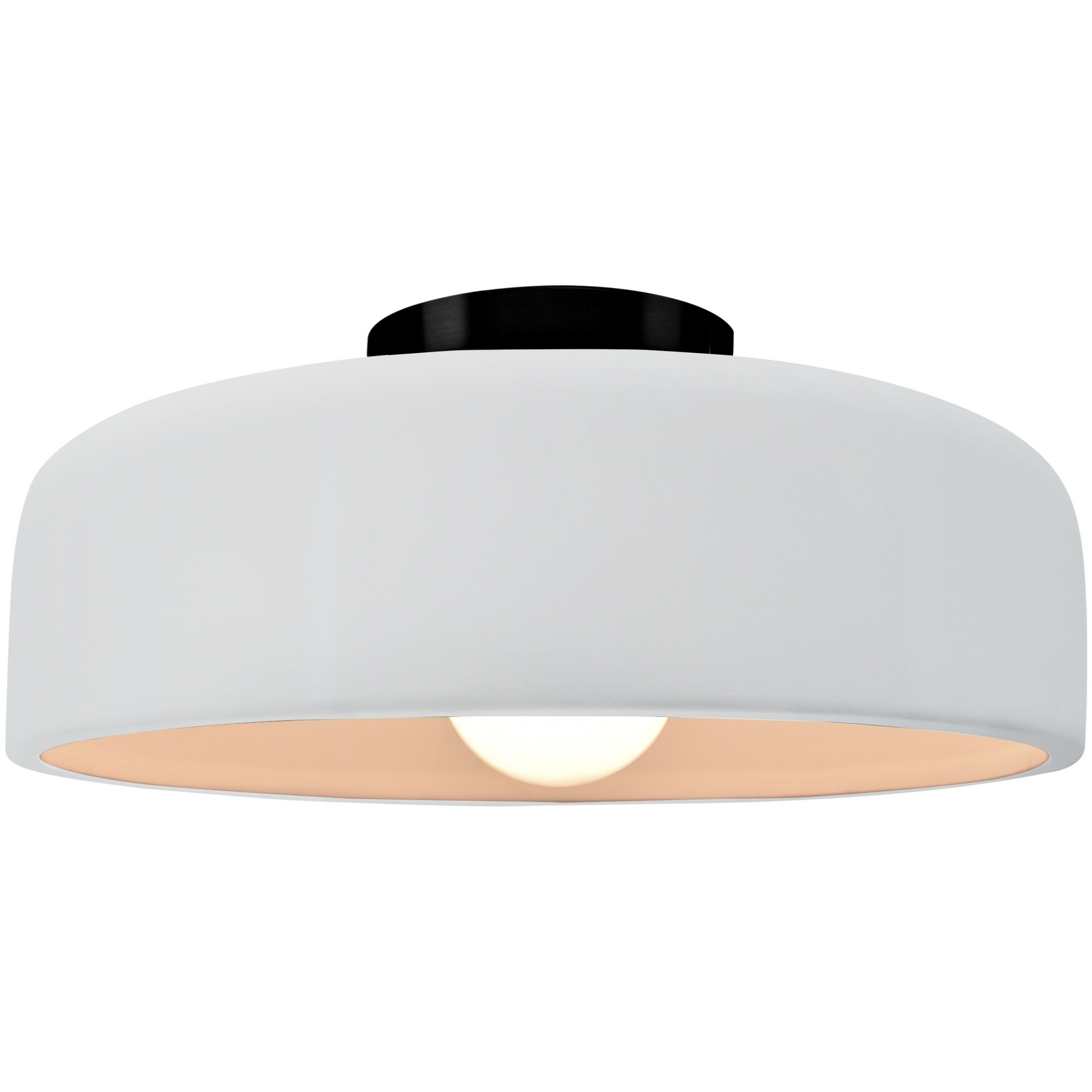 Radiance Collection - Spire Semi-Flush Ceiling Light, Form+Finish+Function