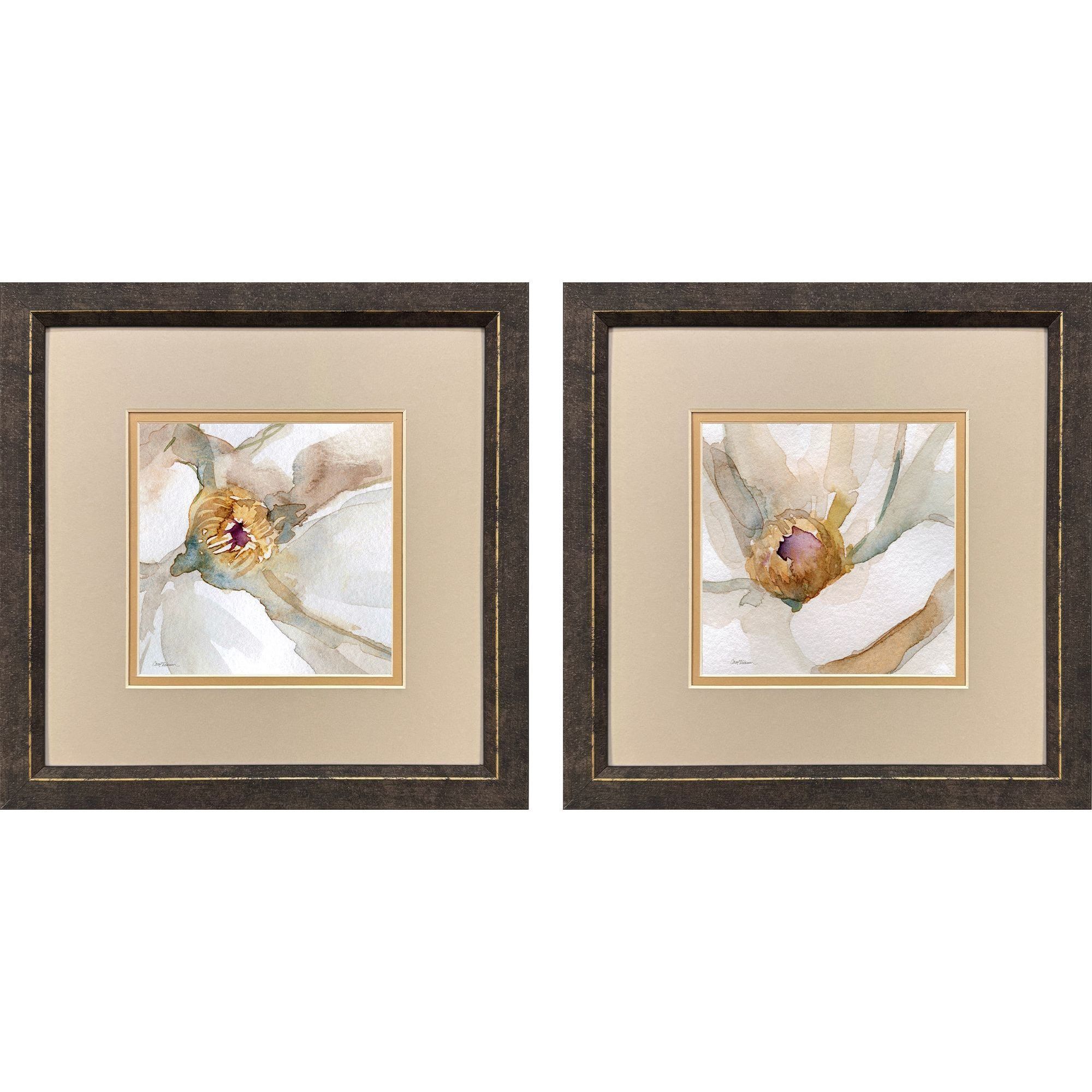 Propac Beige and Green and Yellow and Neutral Framed Art, Propac