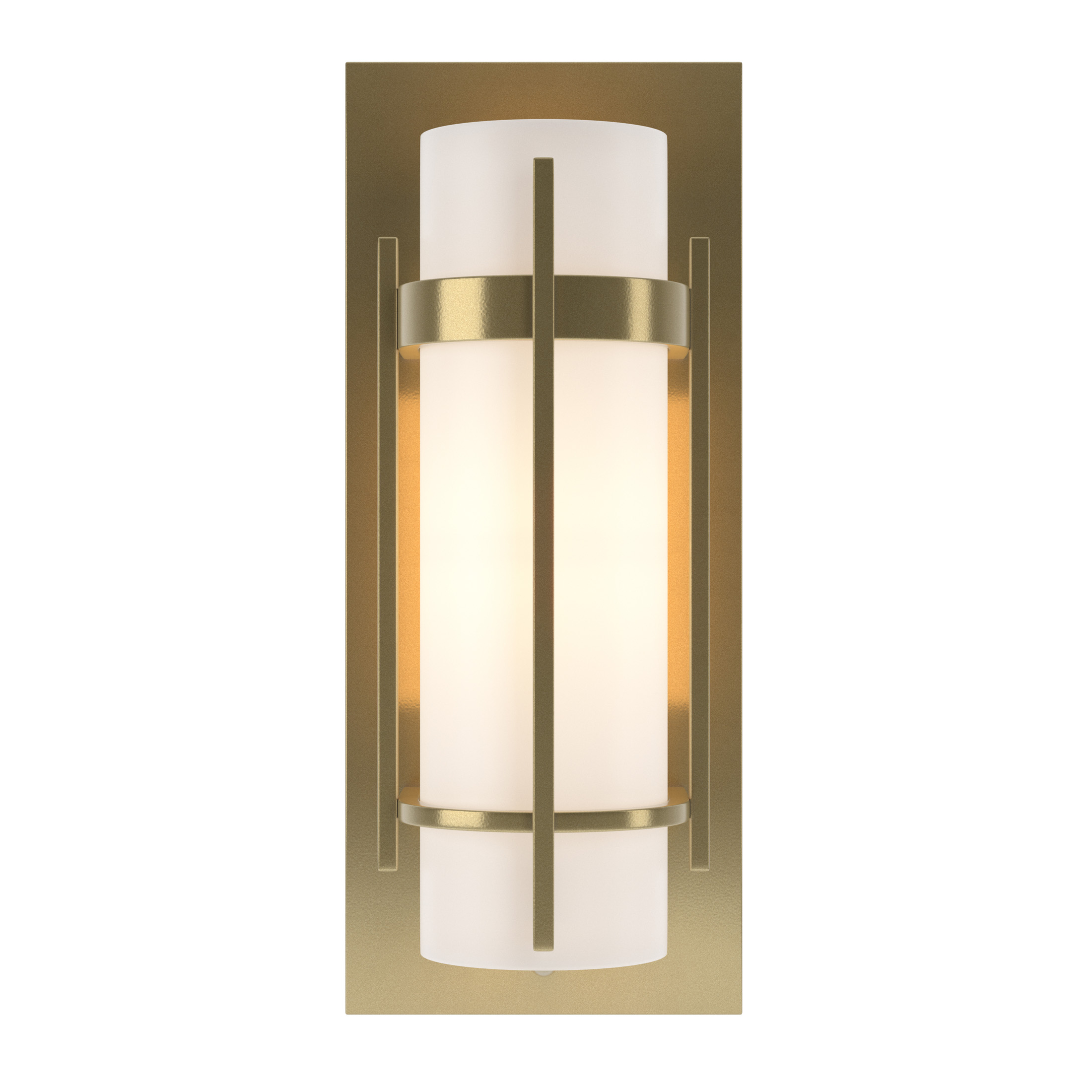 Banded 1 Light 5 inch Modern Brass ADA Sconce Wall Light