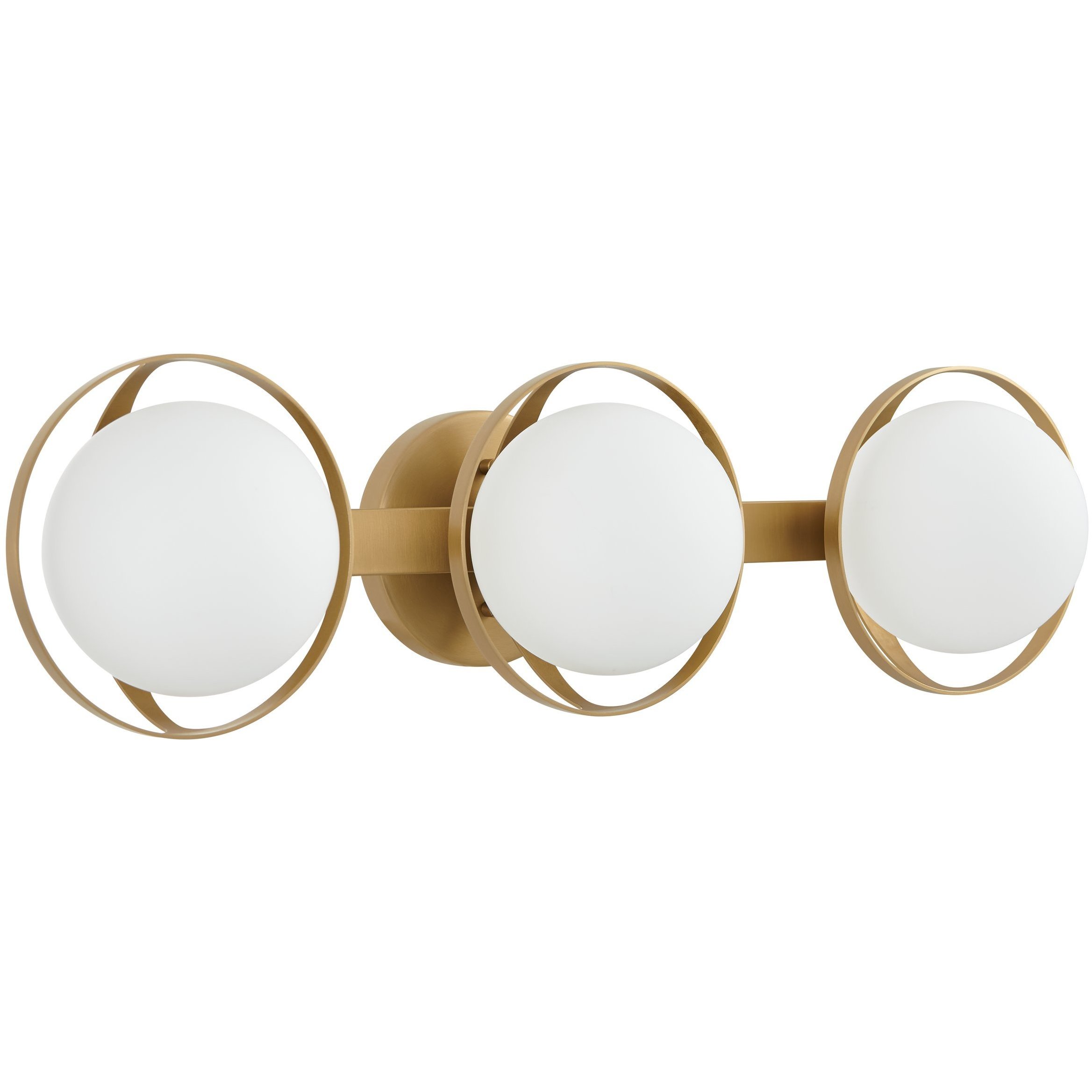 Parker 3 Light 24 inch Champagne Gold Vanity Light Wall Light