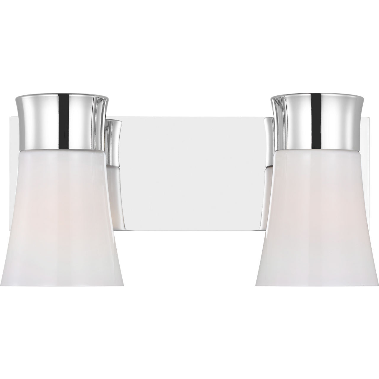 Drew & Jonathan Scott Roy 2 Light 14.5 inch Chrome Vanity Light Wall Light