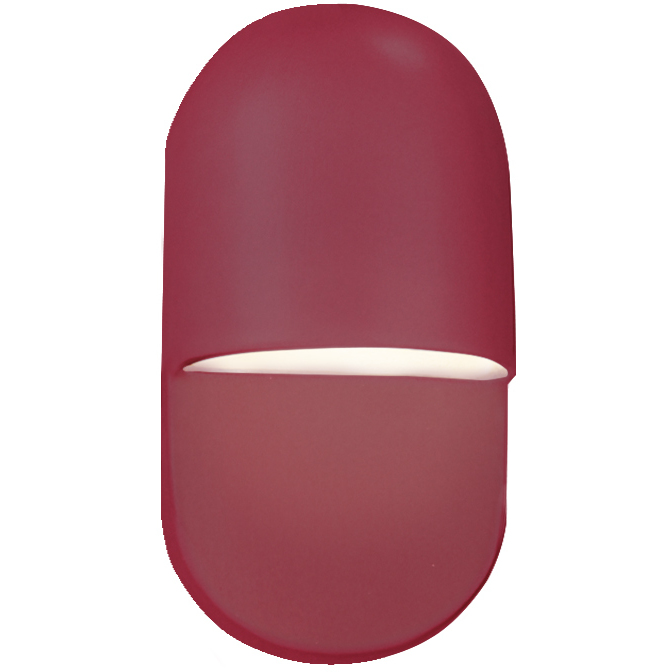 Ambiance Collection - Capsule LED 5 inch Cerise ADA Wall Sconce Wall Light, Form+Finish+Function