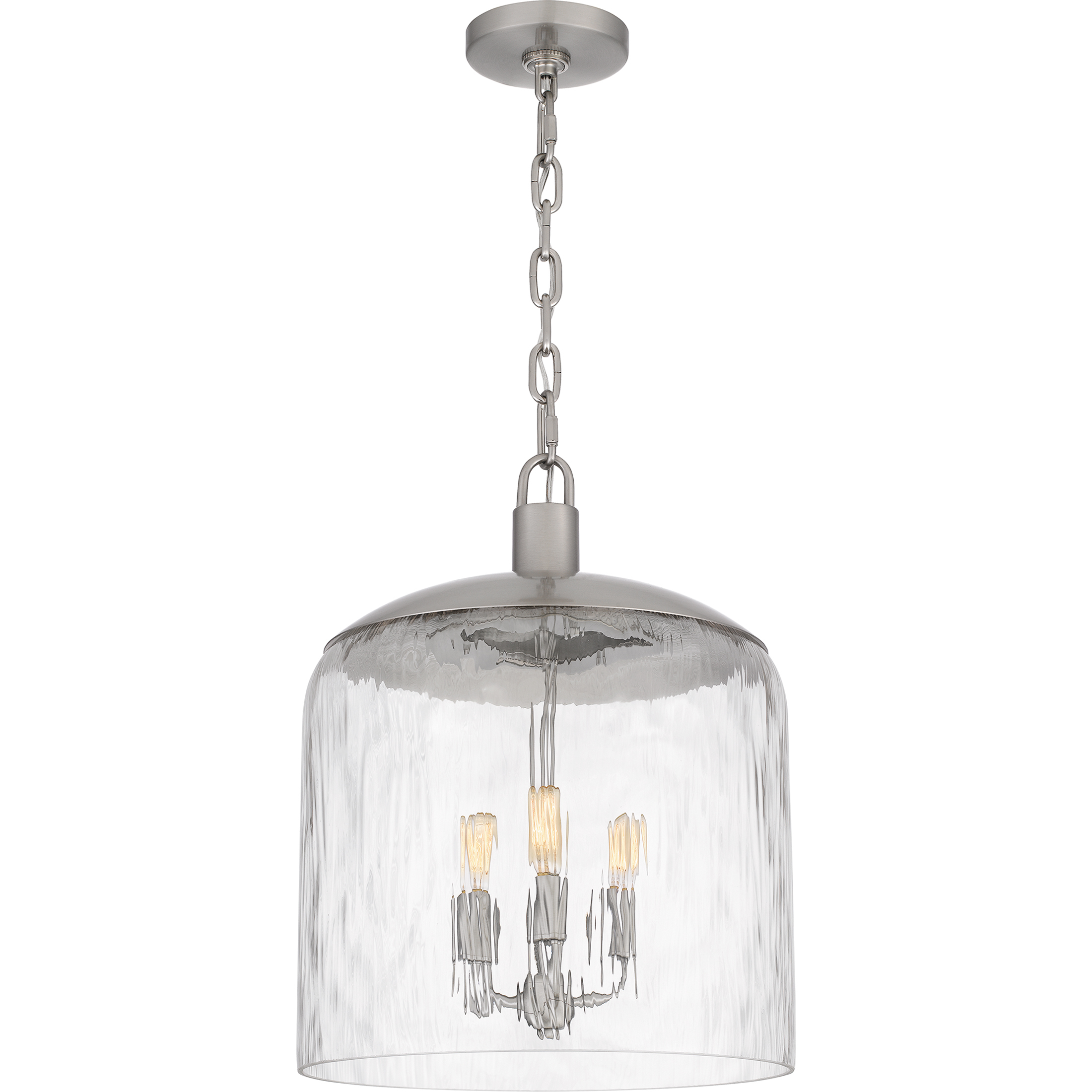 Selma 3 Light 14 inch Brushed Nickel Pendant Ceiling Light