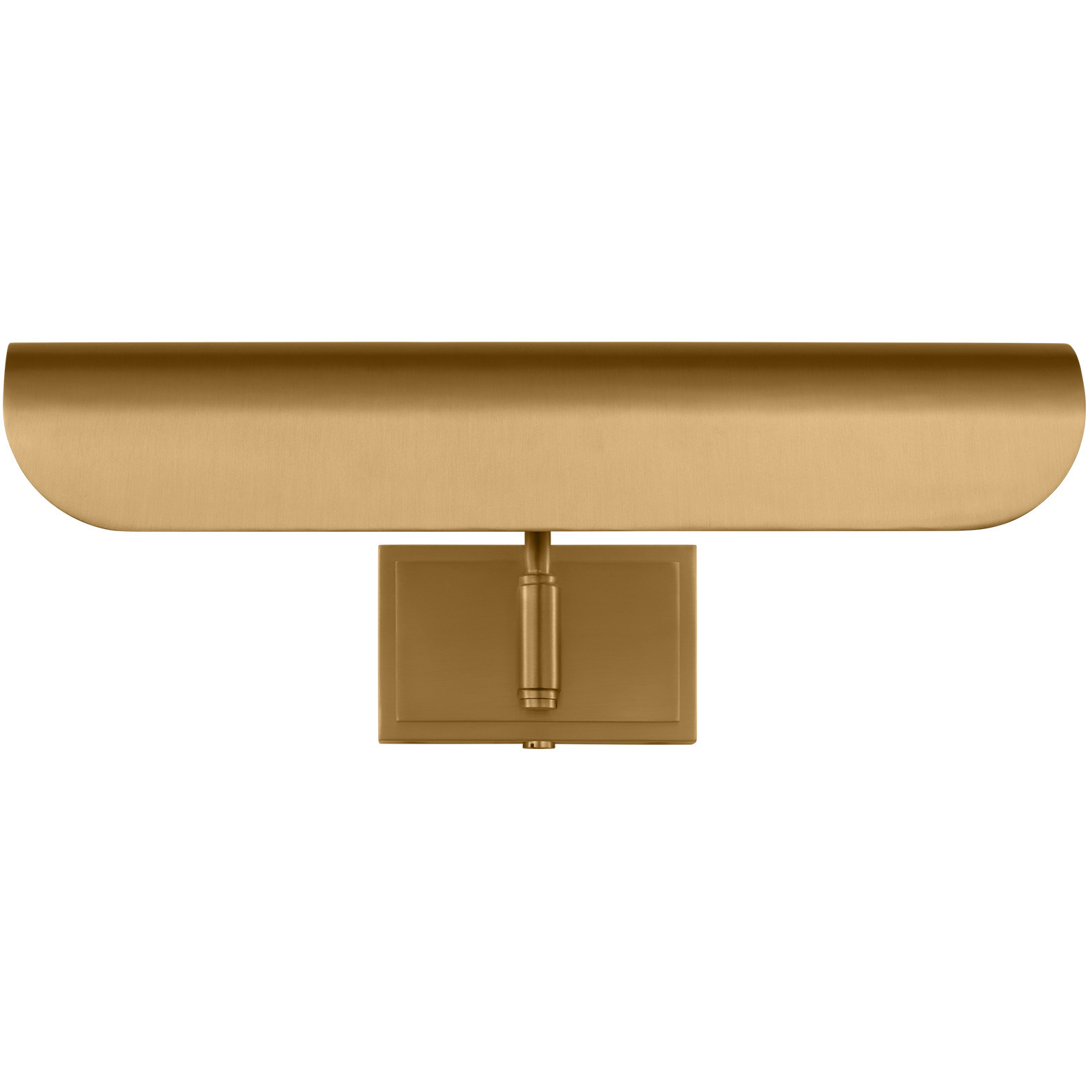 C&M by Chapman & Myers Hull 50 watt 13 inch Burnished Brass Picture Light Wall Light