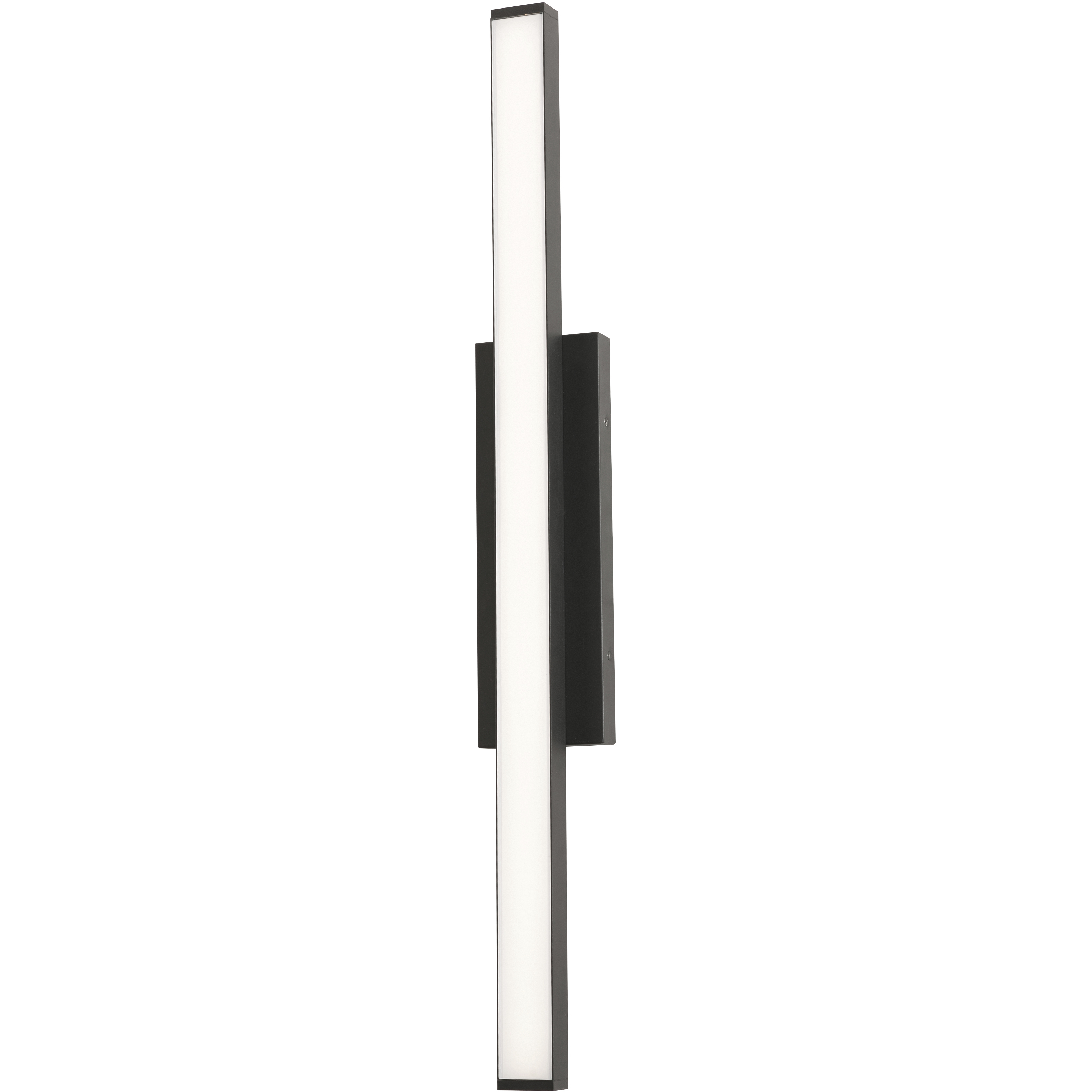Gale LED 36 inch Textured Black Outdoor Wall Sconce