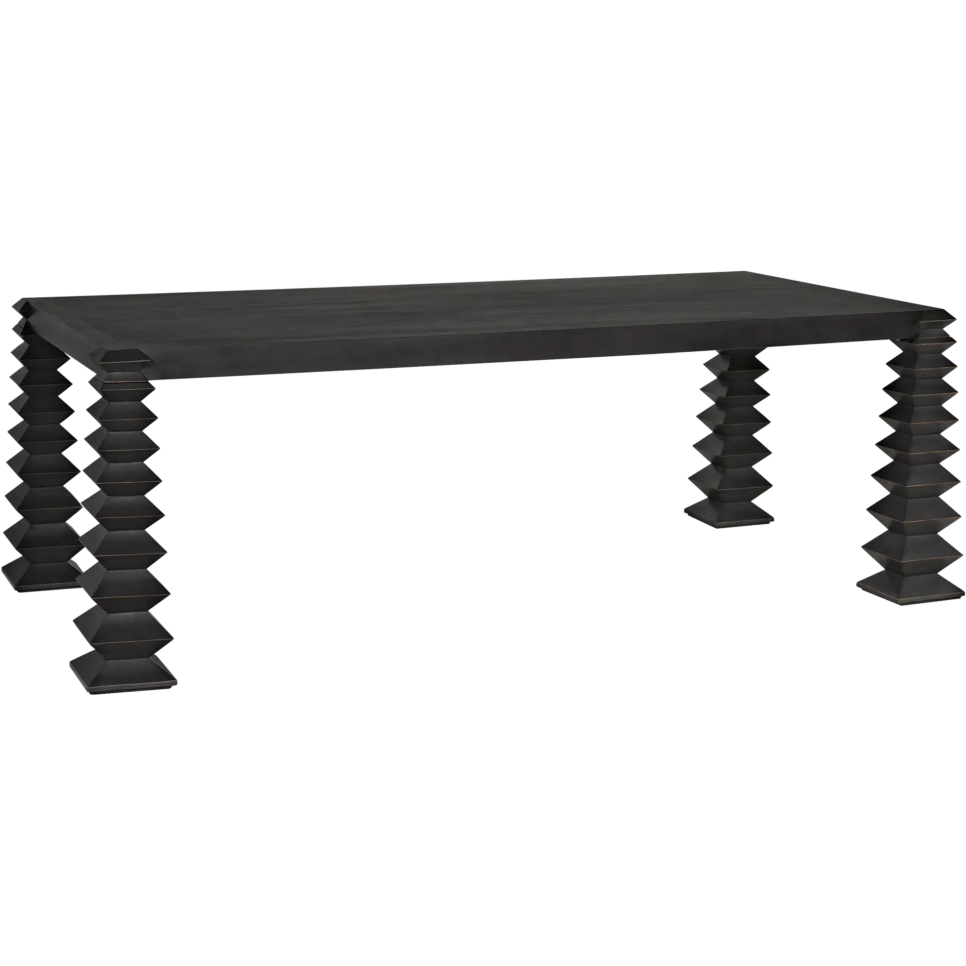 Brancusi 95 X 45.5 inch Pale Dining Table