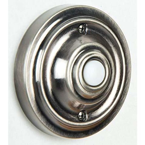Teiber Antique Pewter Push Button