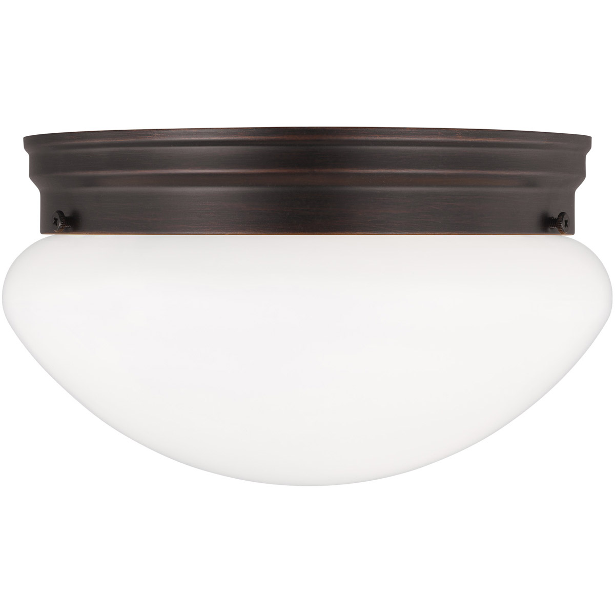 Generation Lighting. Webster Two Light Flush Mount Bronze 5328EN3 710