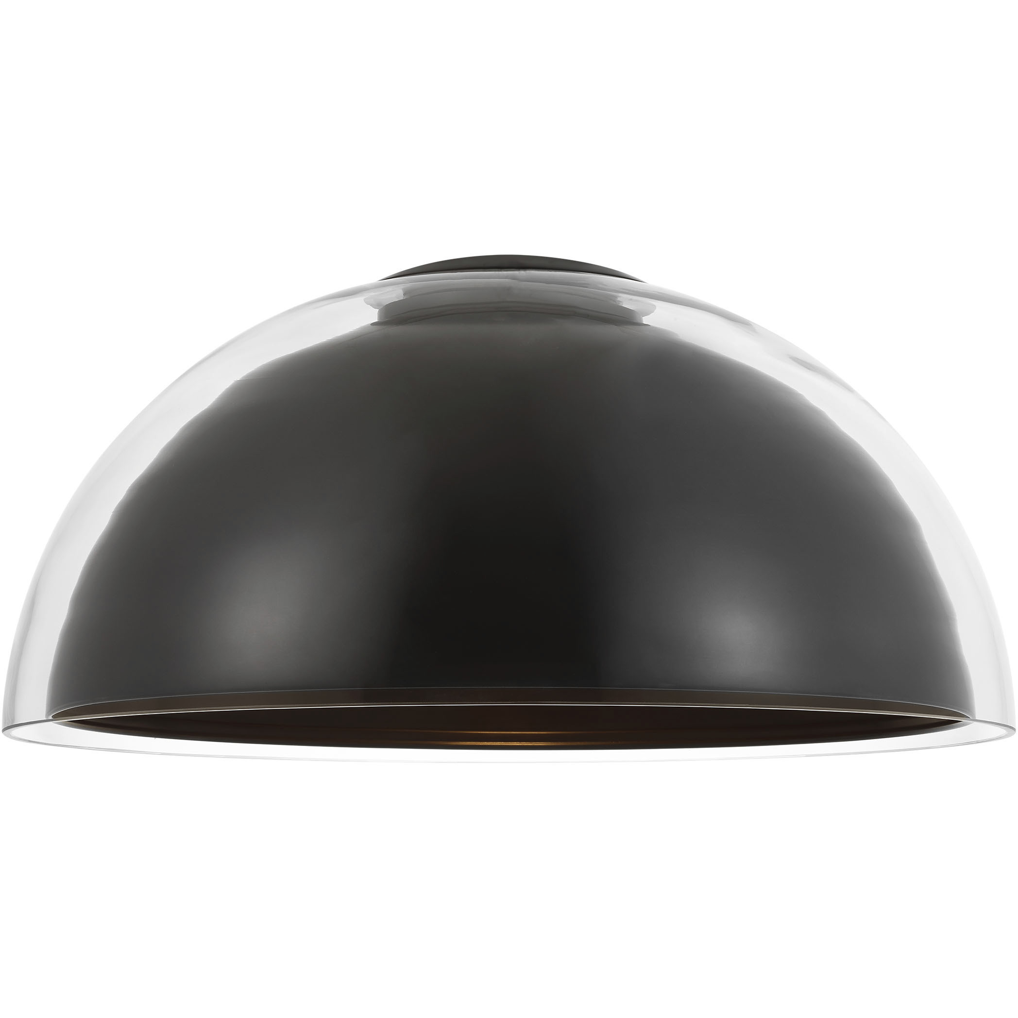 Mick De Giulio Lusi LED 23.8 inch Bronze Flush Mount Ceiling Light