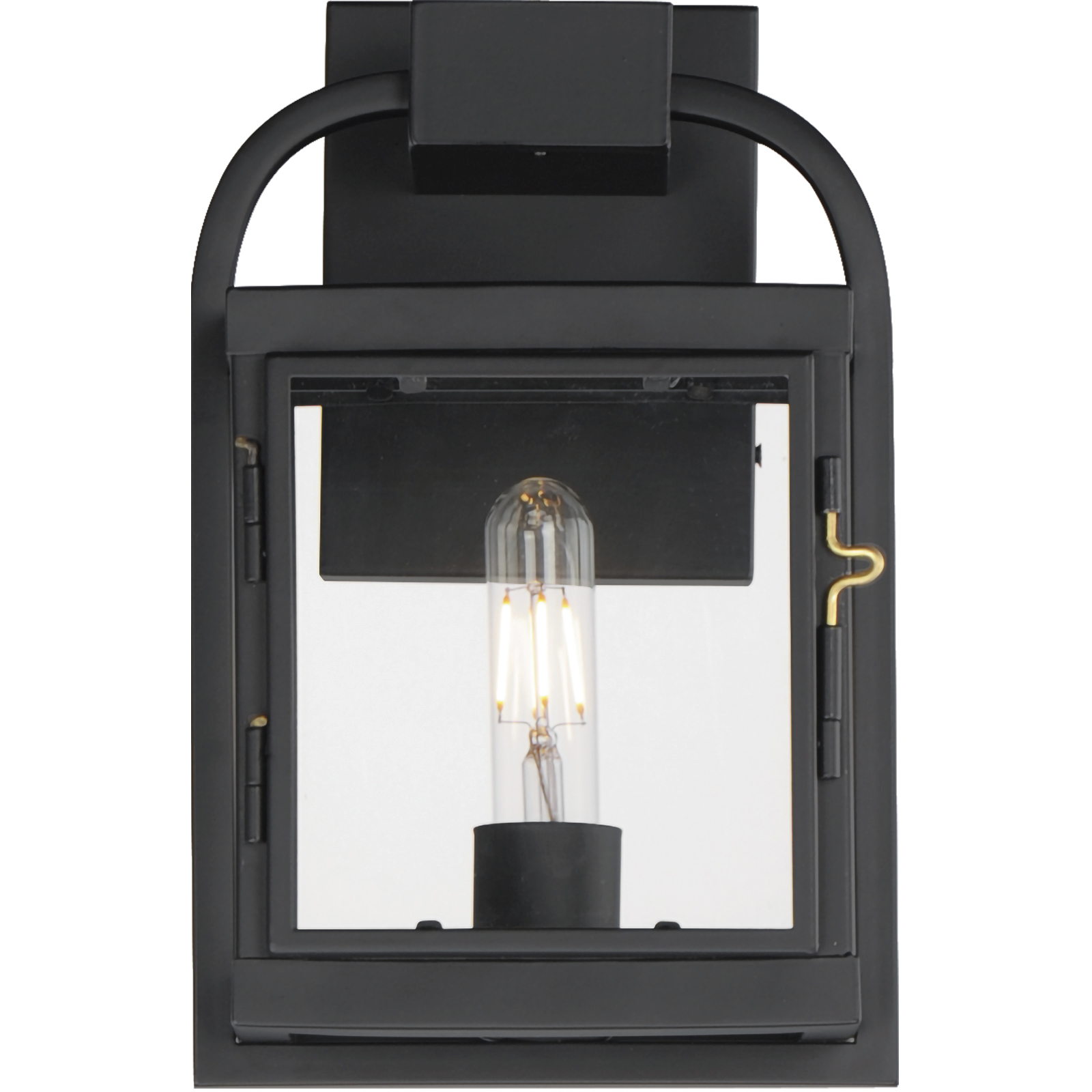 Bonham 1 Light 12 inch Black Outdoor Wall Mount