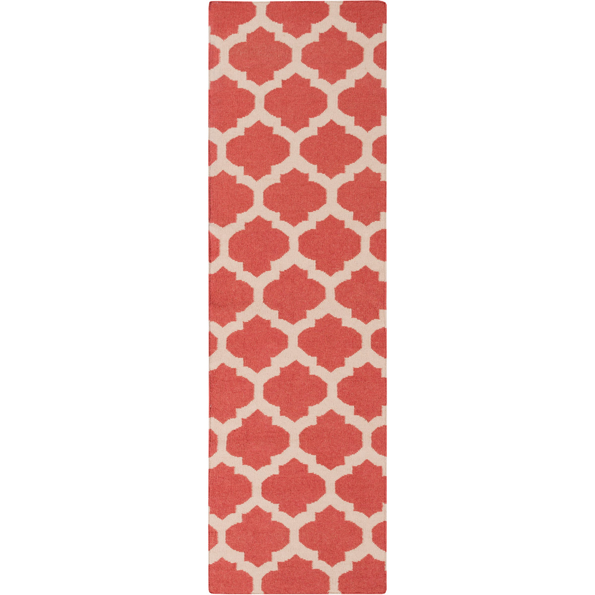 Frontier 96 X 30 inch Rose, Beige Rug