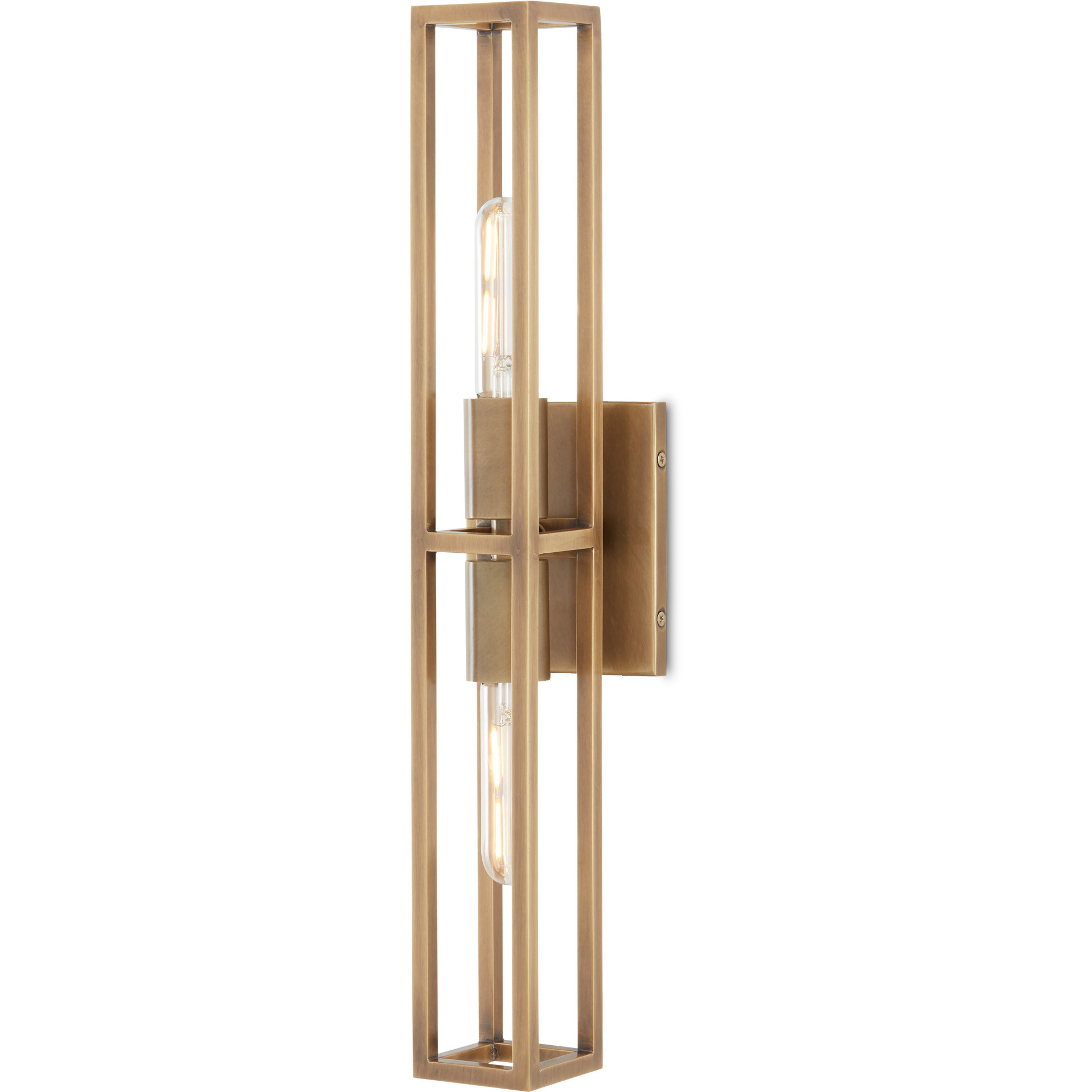 Bergen 2 Light 4.5 inch Antique Brass ADA Wall Sconce Wall Light