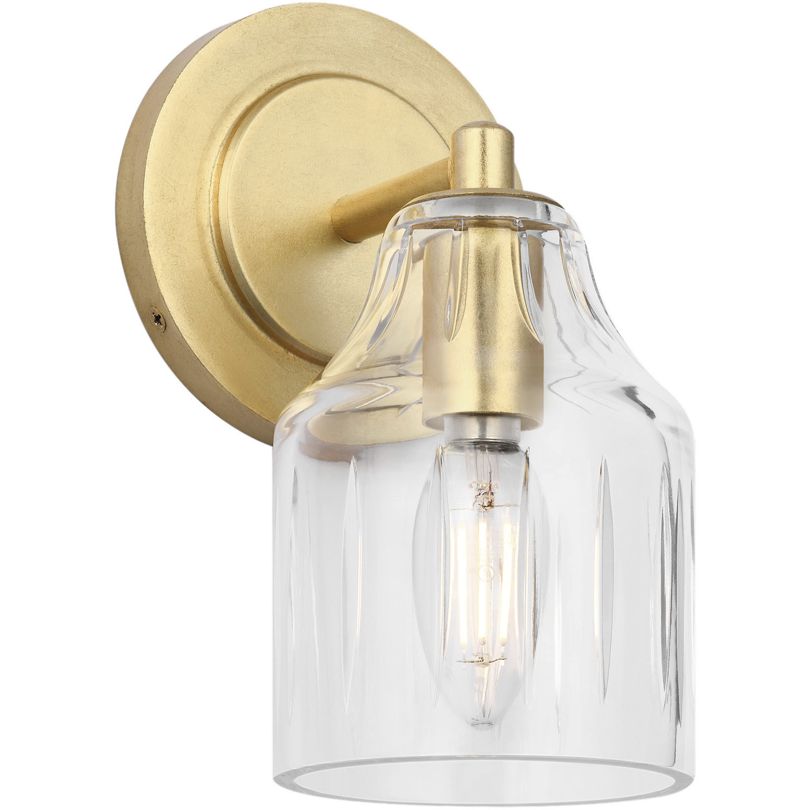 Alexa Hampton Augusta 1 Light 4.5 inch Gild Bath Vanity Wall Light