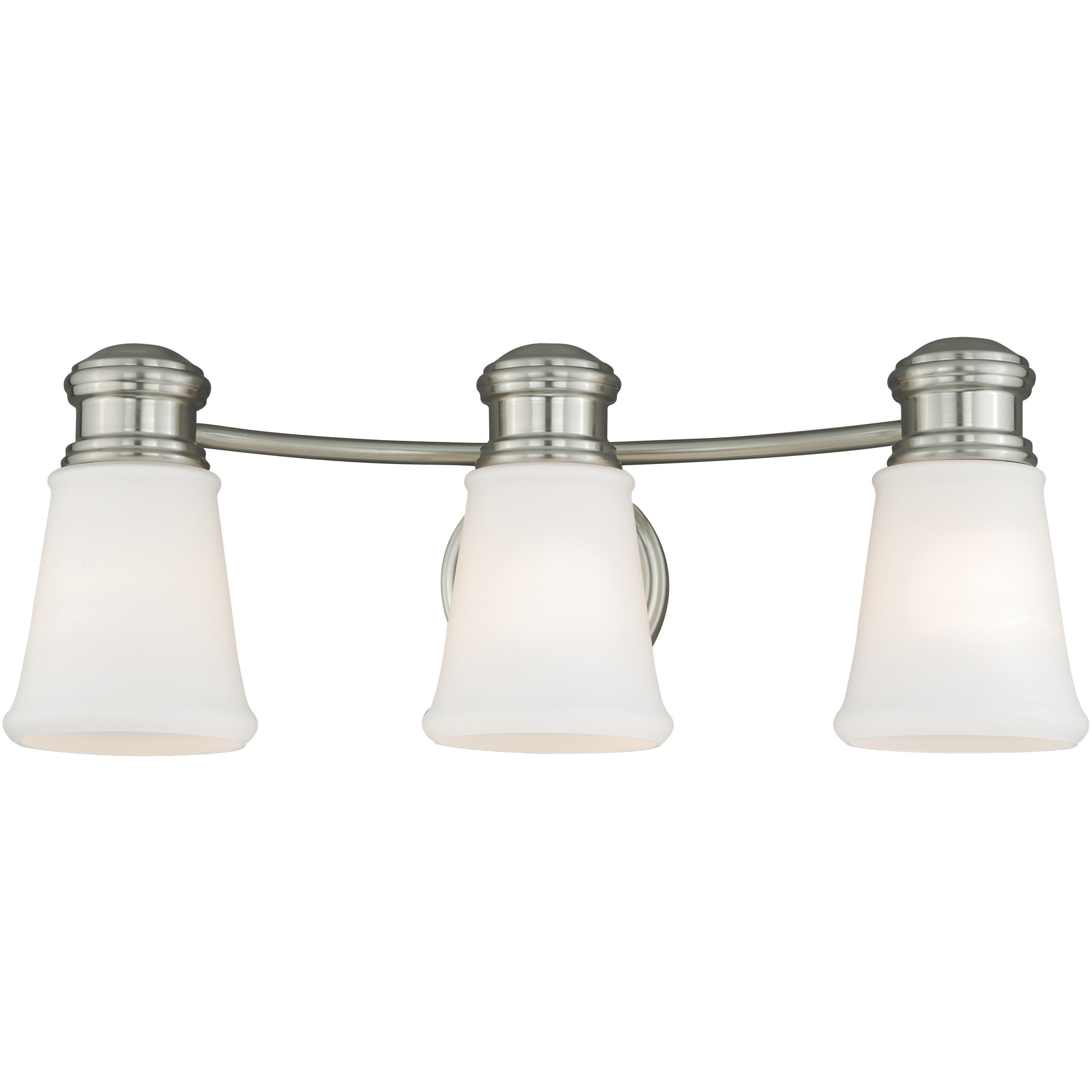 Malie LED 21.75 inch Satin Nickel Bathroom Light Wall Light
