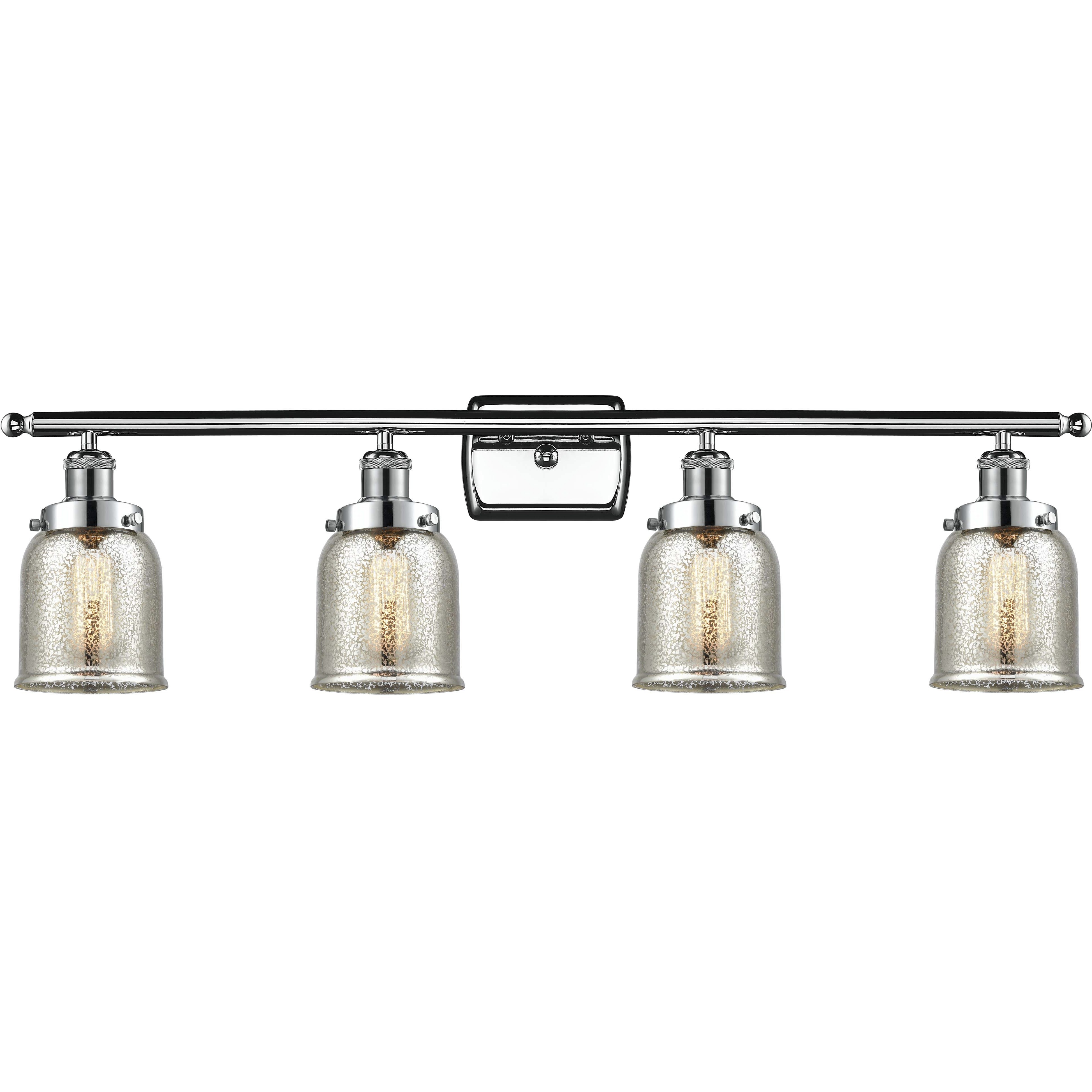 Small Bell LED 36 inch Polished Chrome Bath Vanity Light Wall Light, Ballston
