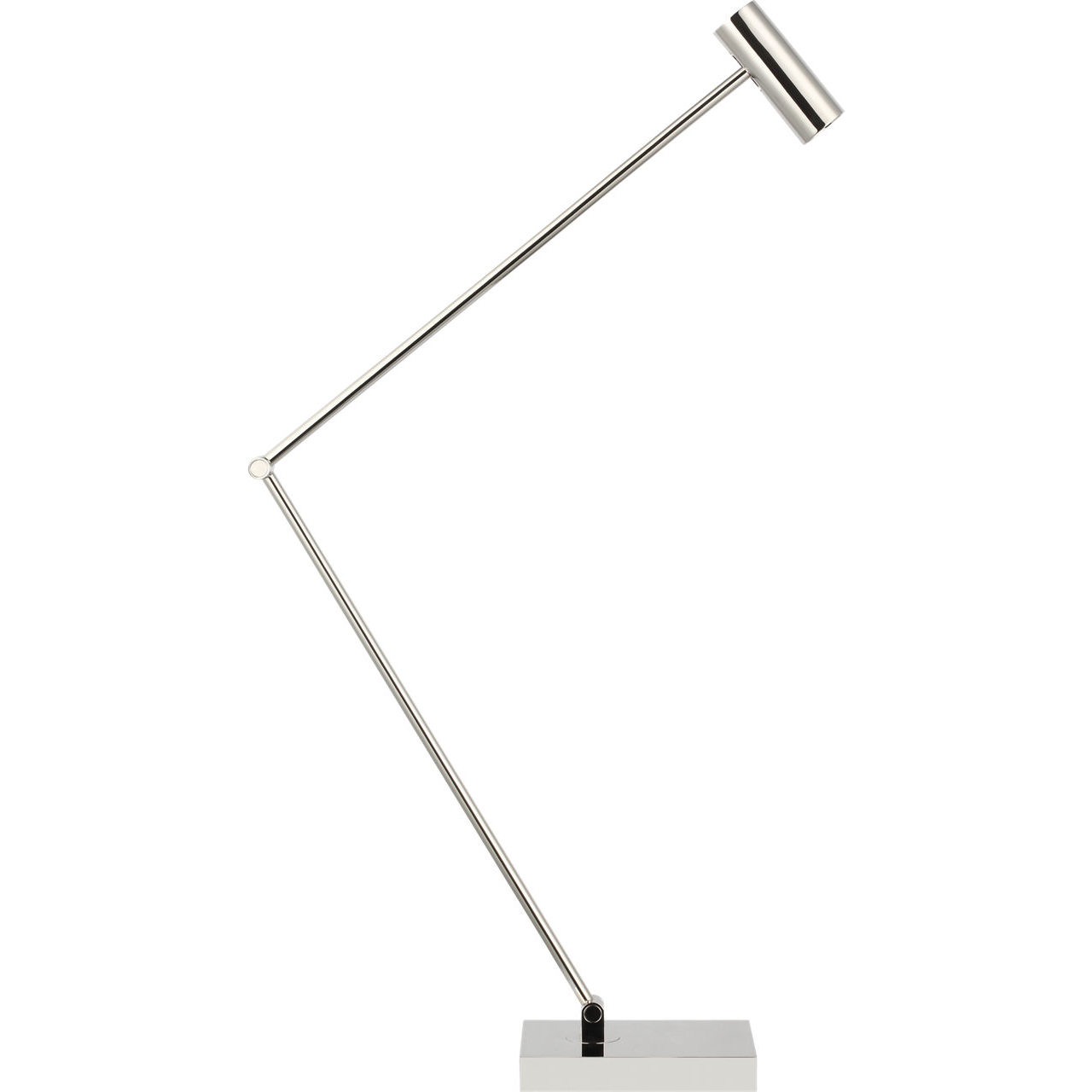 Sean Lavin Ponte 13.5 inch 9 watt Polished Nickel Table Lamp Portable Light