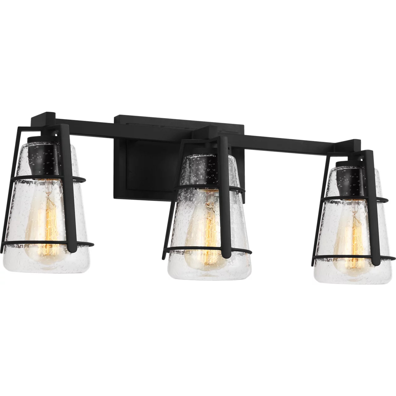 Adelaide 3 Light 24 inch Midnight Black Wall Bath Fixture Wall Light