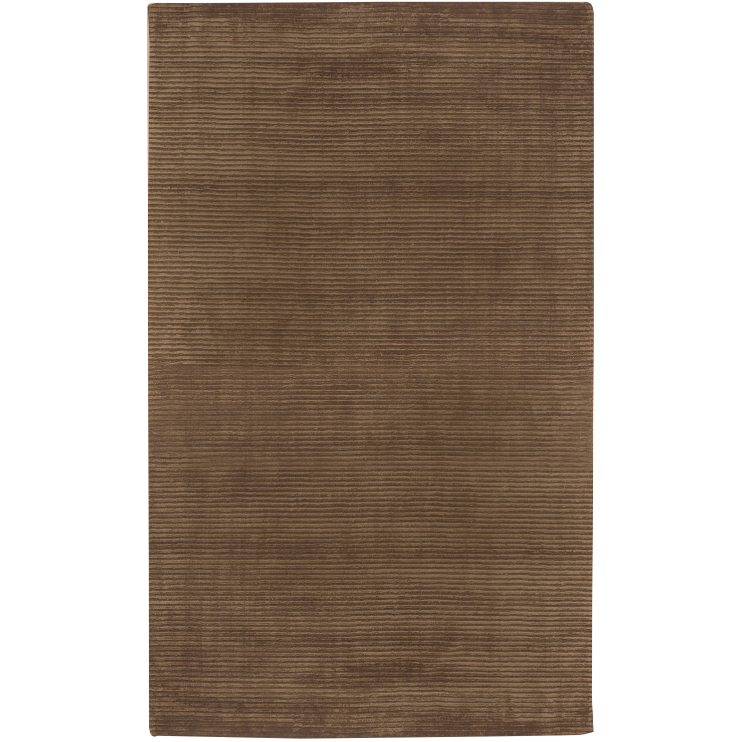 Spectrum 36 X 24 inch Brown/Dark Brown Handmade Rug