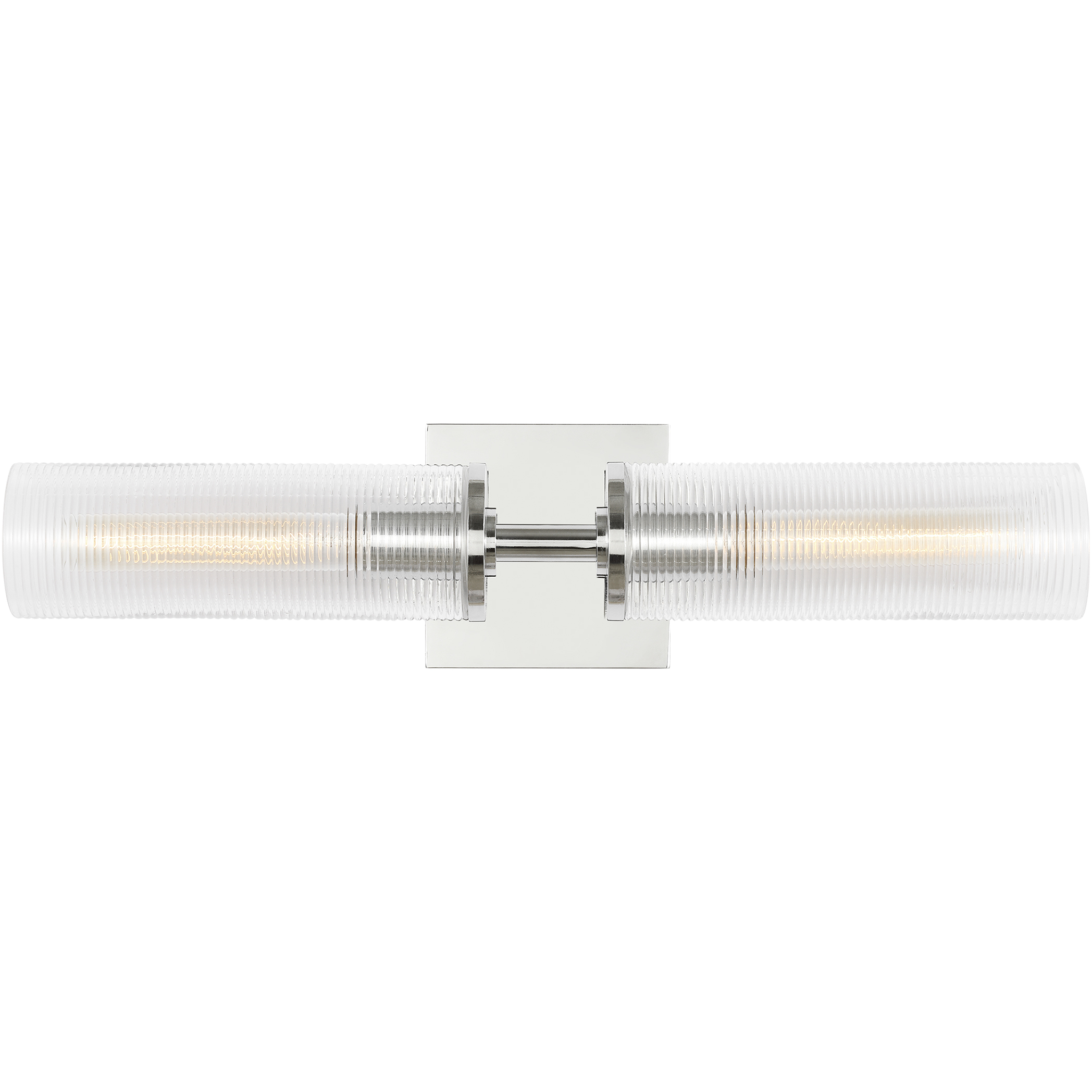Drew & Jonathan Sarita 2 Light 21.13 inch Chrome Sconce Wall Light, Medium