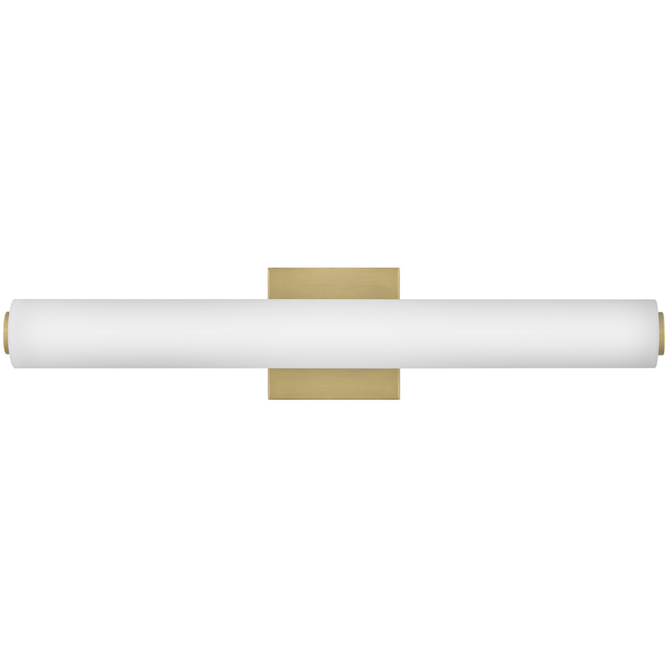 Marti LED 22.75 inch Lacquered Brass Bath Light Wall Light, Linear