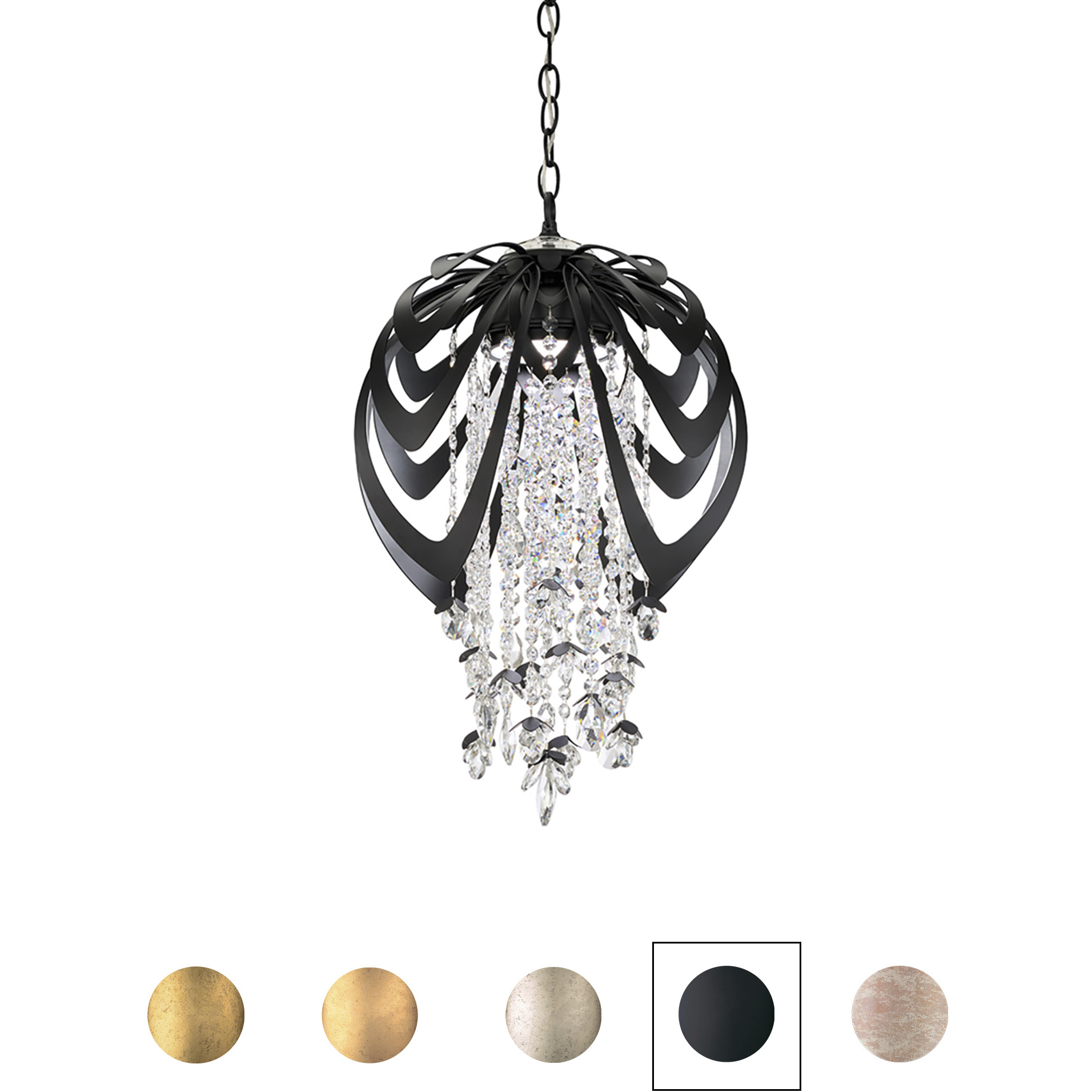 Forever Starfall LED 15 inch French Gold Pendant Ceiling Light